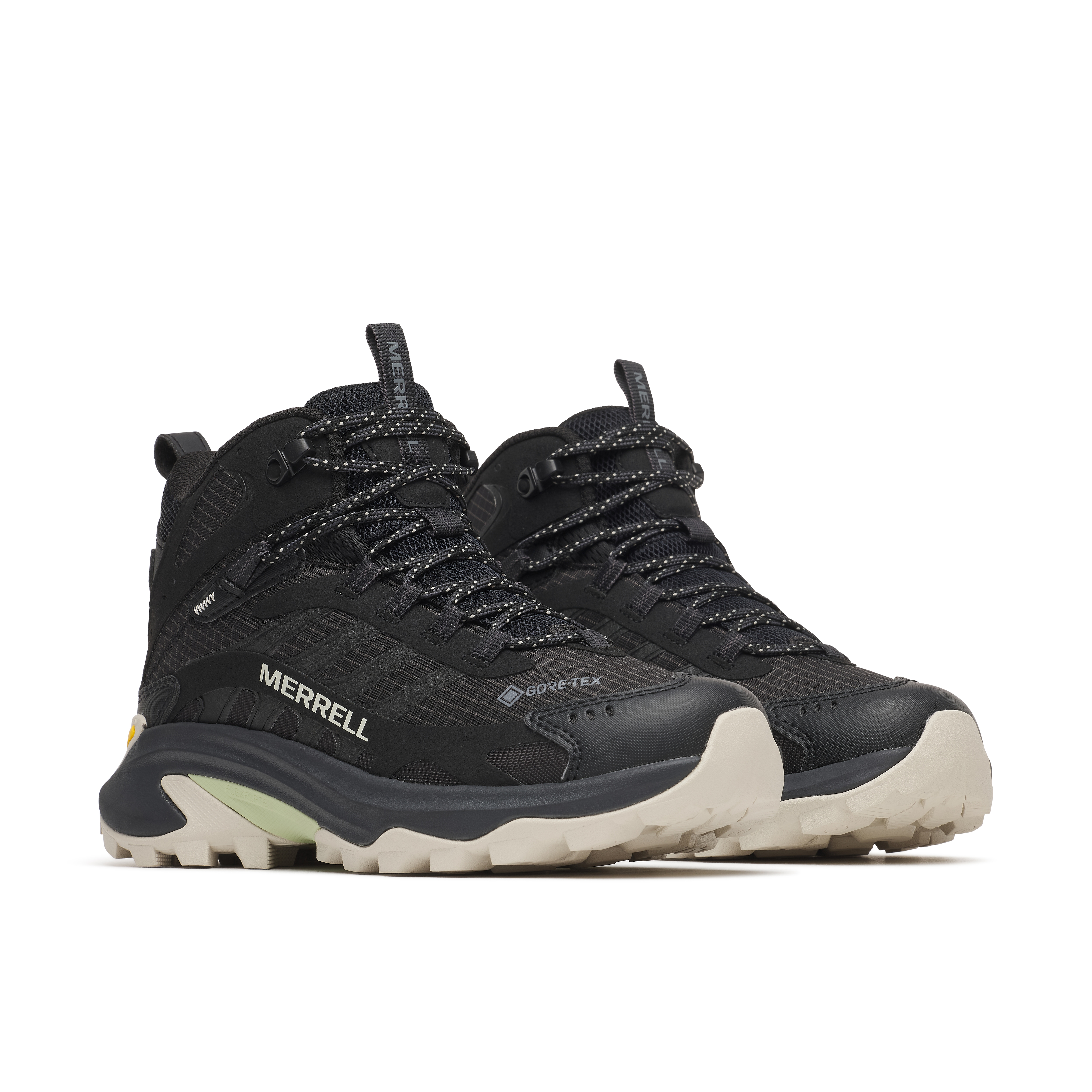 Merrell Wanderschuh "MOAB SPEED 2 MID GORE-TEX" wasserdicht dank Gore-Tex Membrane, mit Vibram Sohle
