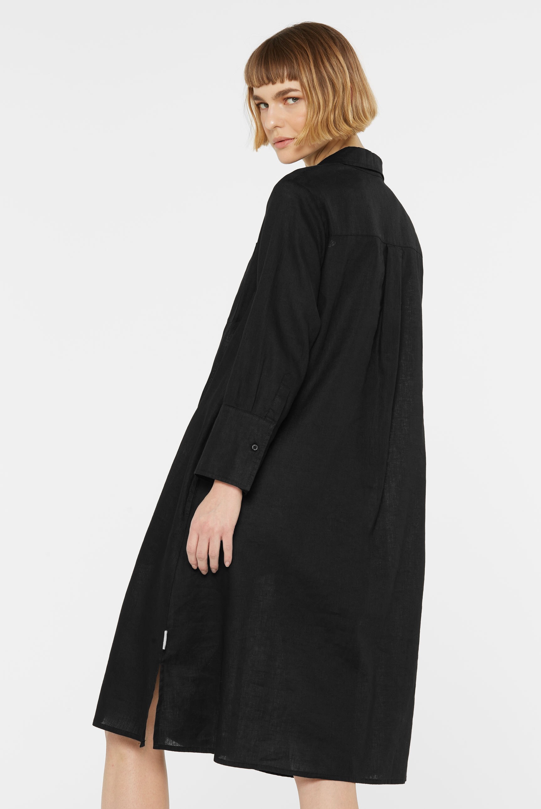 SENSES.THE LABEL Sommerkleid Brusttasche mit Brusttasche
