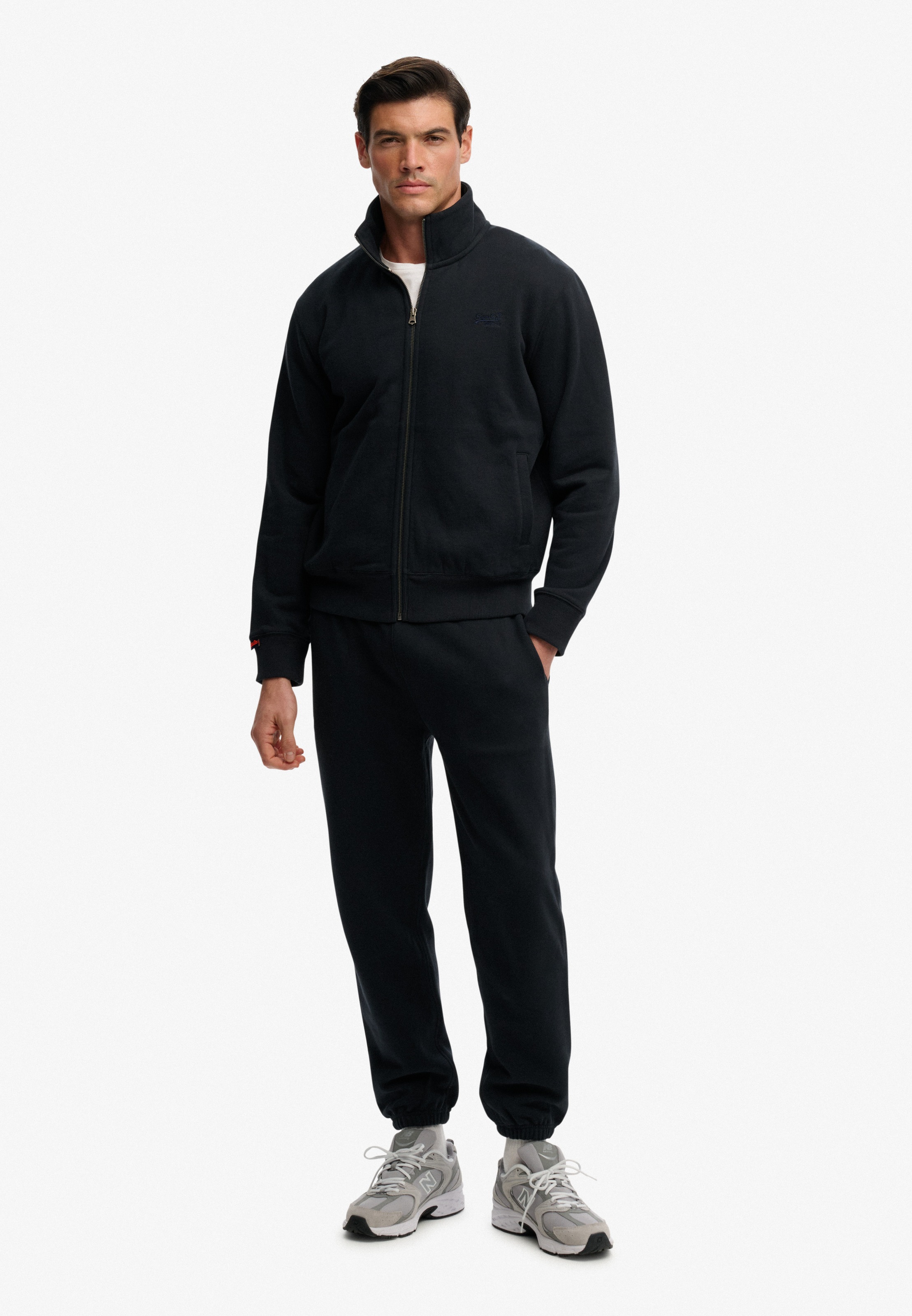Superdry Sweat-shirt à Zip Essential Logo Eclipse Navy / Navy M Homme 6