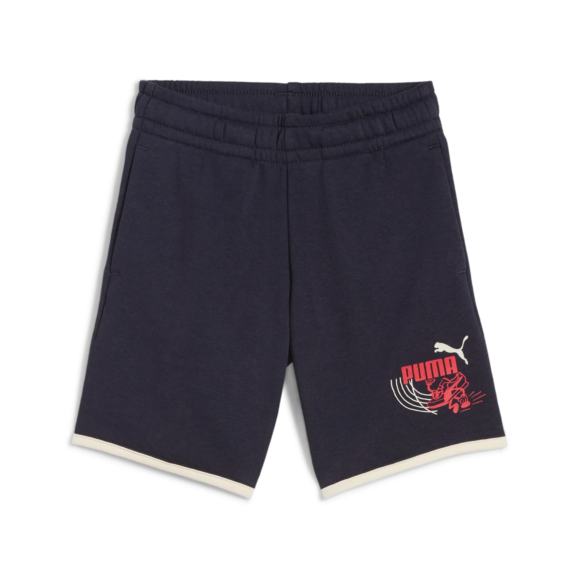PUMA Trainingsshorts »LITTLE RUNNERS SHORTS TR PS«  sportlicher Stil, für Kinder, aus Baumwollmischung, regular fit