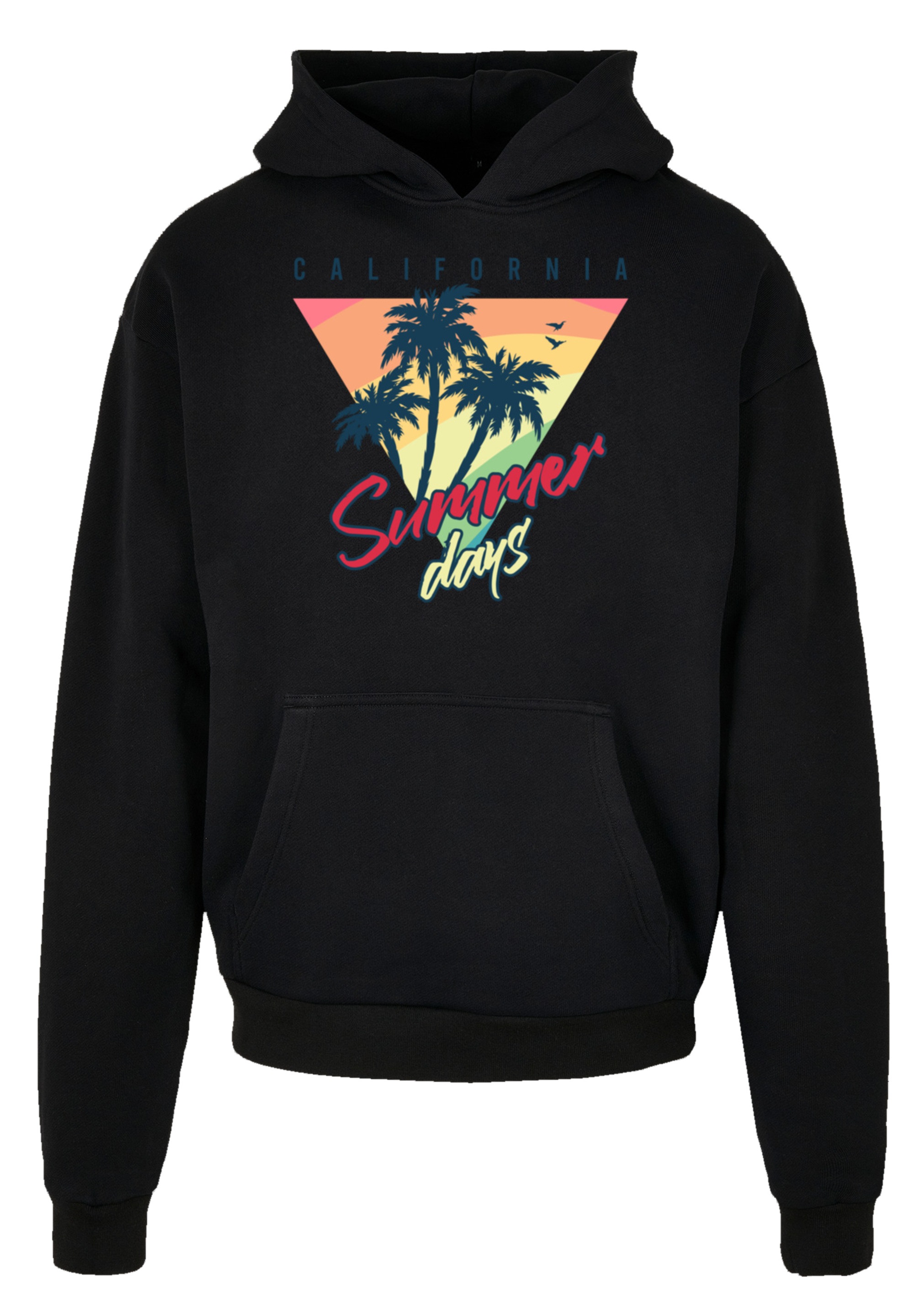 F4NT4STIC Kapuzenpullover "California Palmen Retro", Premium Qualität günstig online kaufen