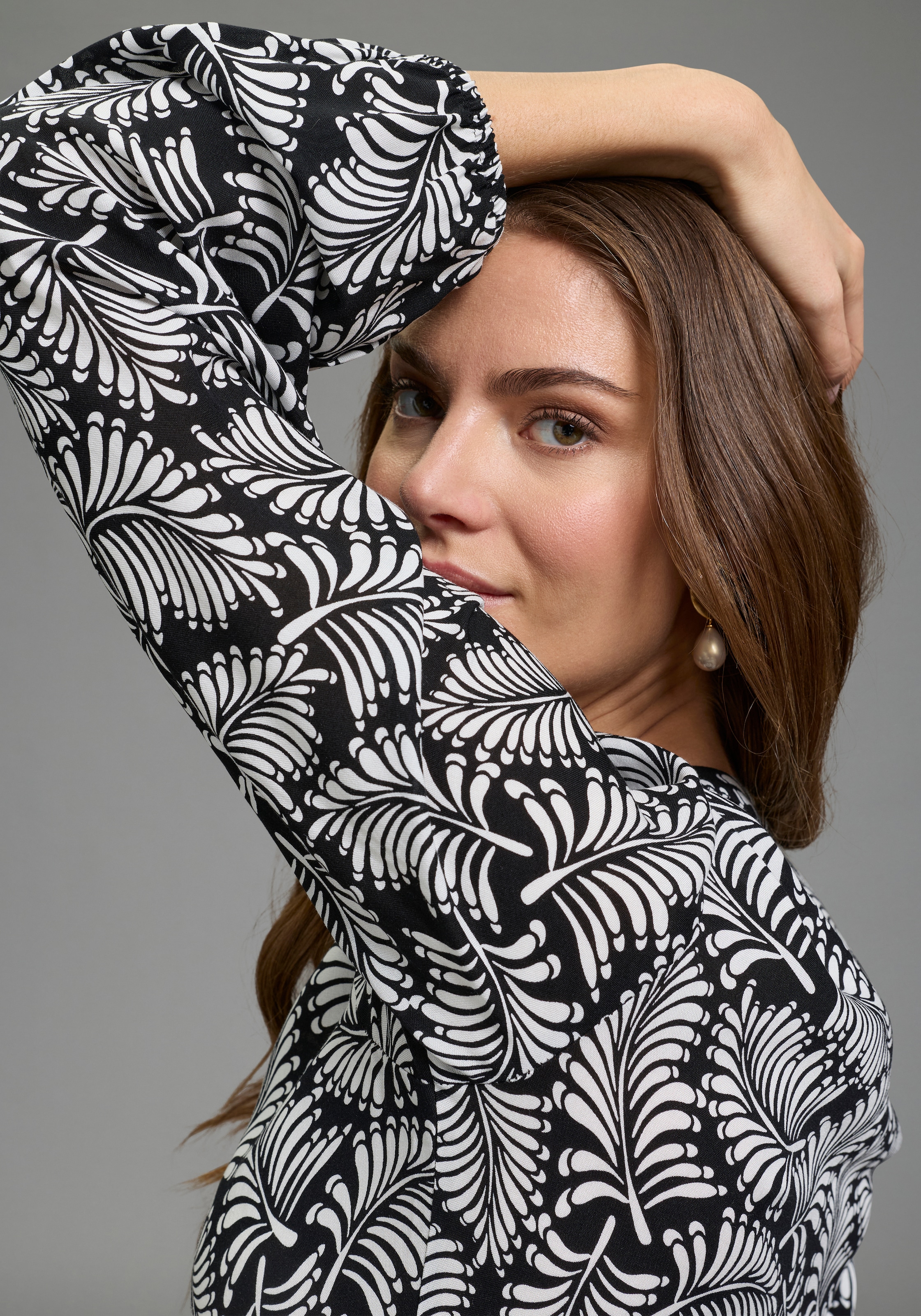 Laura Scott Maxikleid für Business, Casual, Frühling und Party, aus Viskose