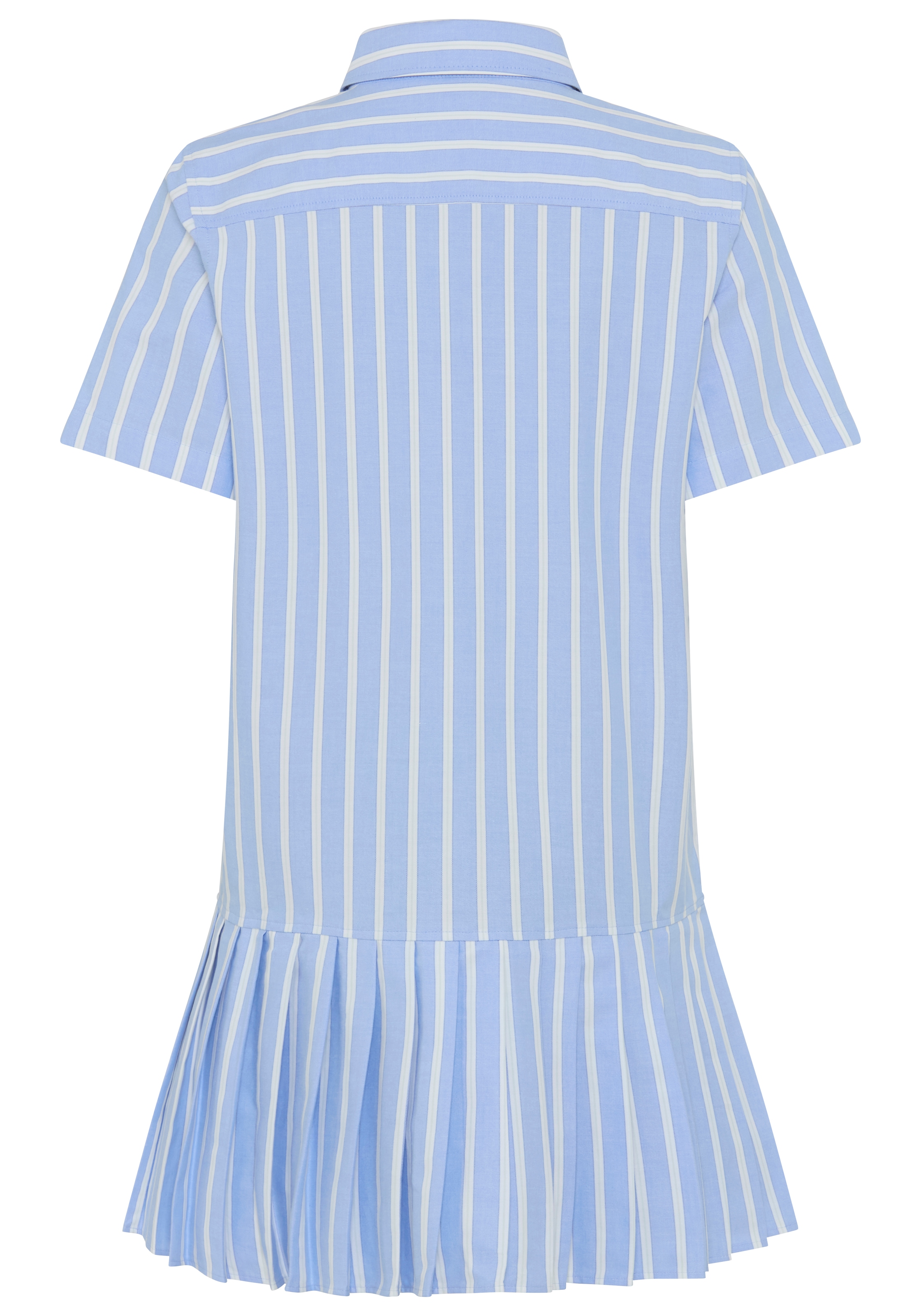 HUGO Blue Hemdblusenkleid »Korendi« mit Falten am Rock