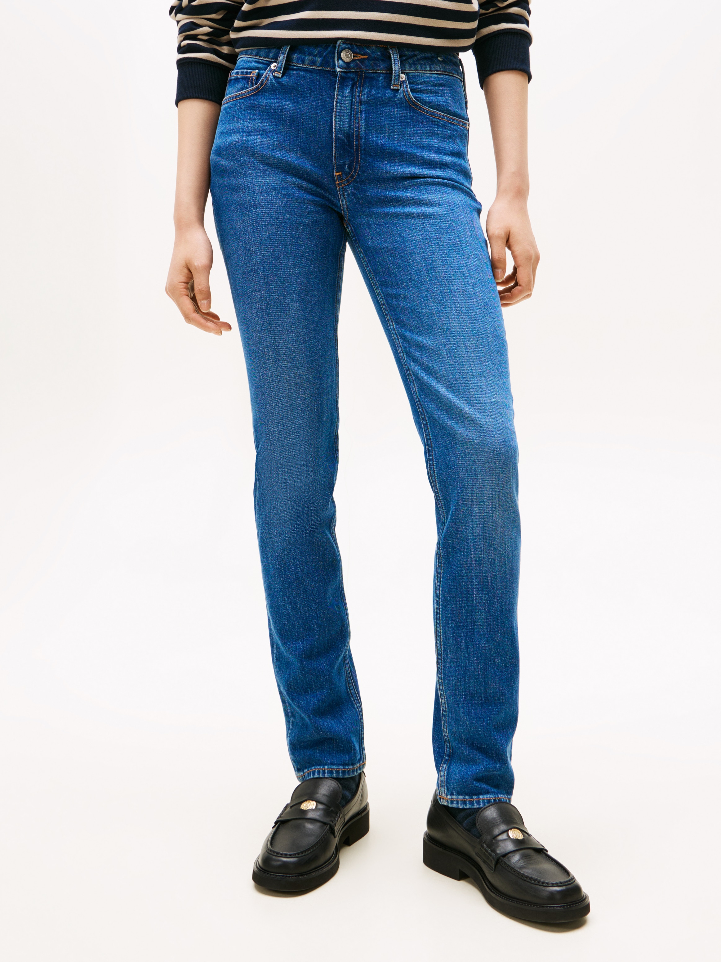 Tommy Hilfiger Slim-fit-Jeans "DNM FLO SLIM RW" günstig online kaufen