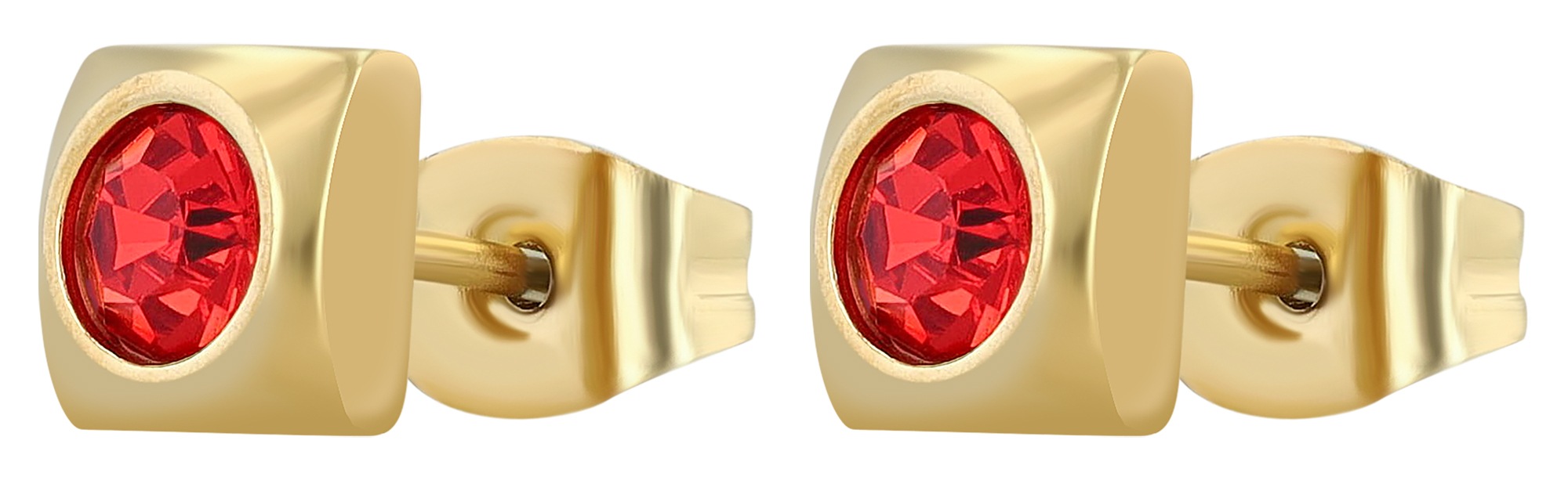 Adelia´s Paar Ohrhänger "Damen Ohrringe – Ohrstecker aus Edelstahl mit Stra günstig online kaufen