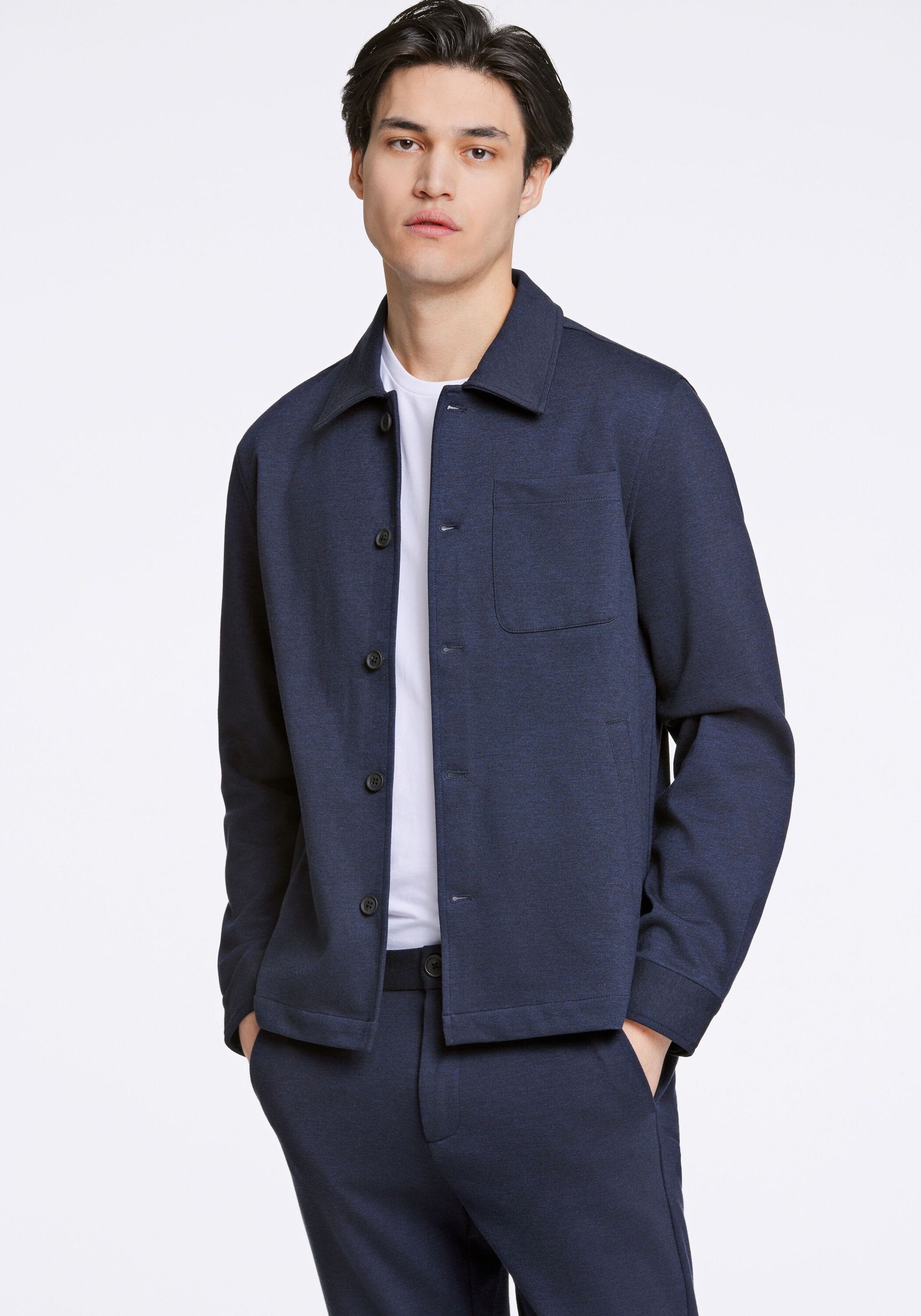 LINDBERGH Hemdjacke "Lindbergh Hemdjacke, Oberhemd" günstig online kaufen
