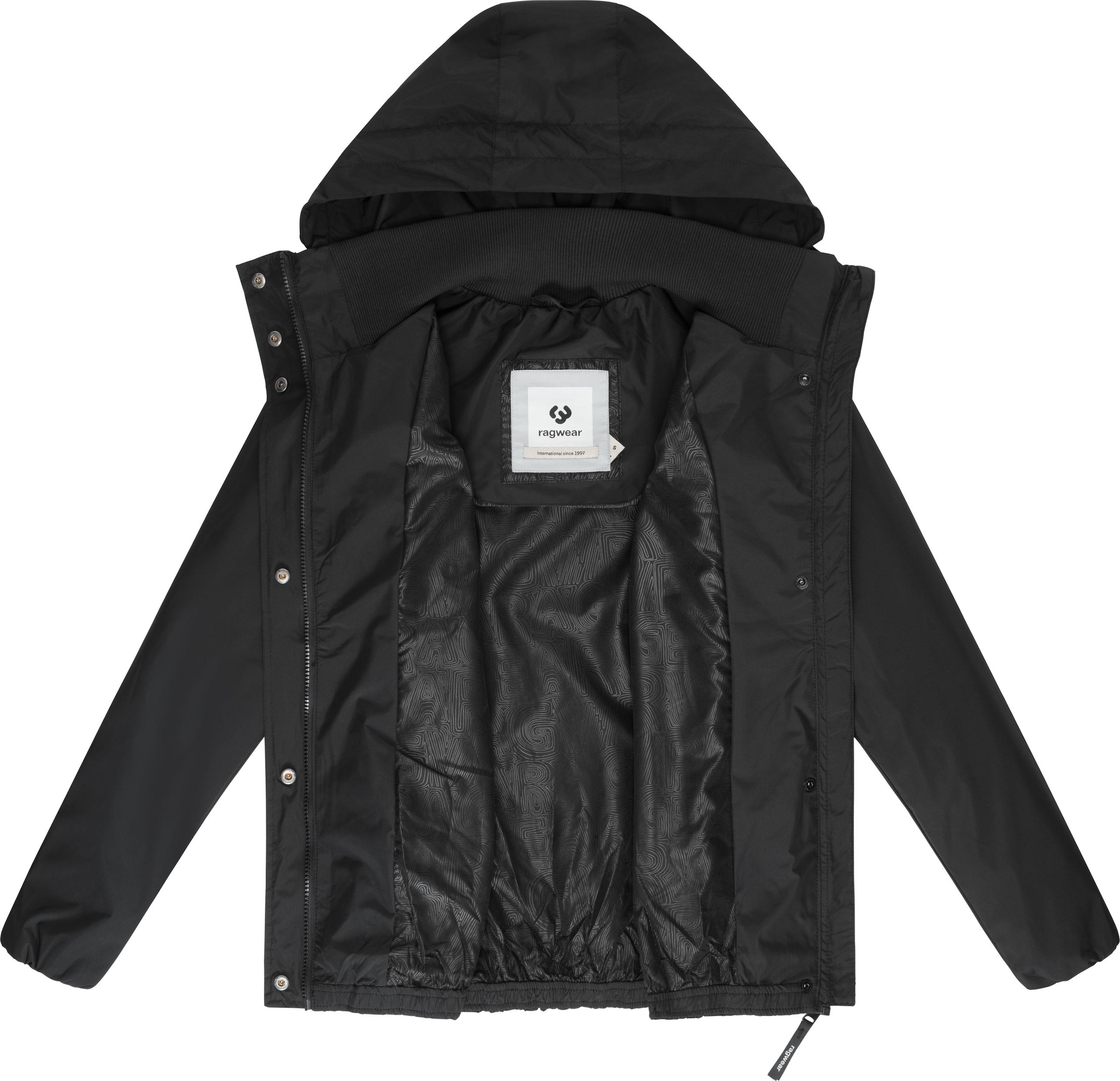 Ragwear Outdoorjacke »Sunniva Light«, mit Kapuze, Wasserdichte und atmungsaktive Damen Übergangsjacke