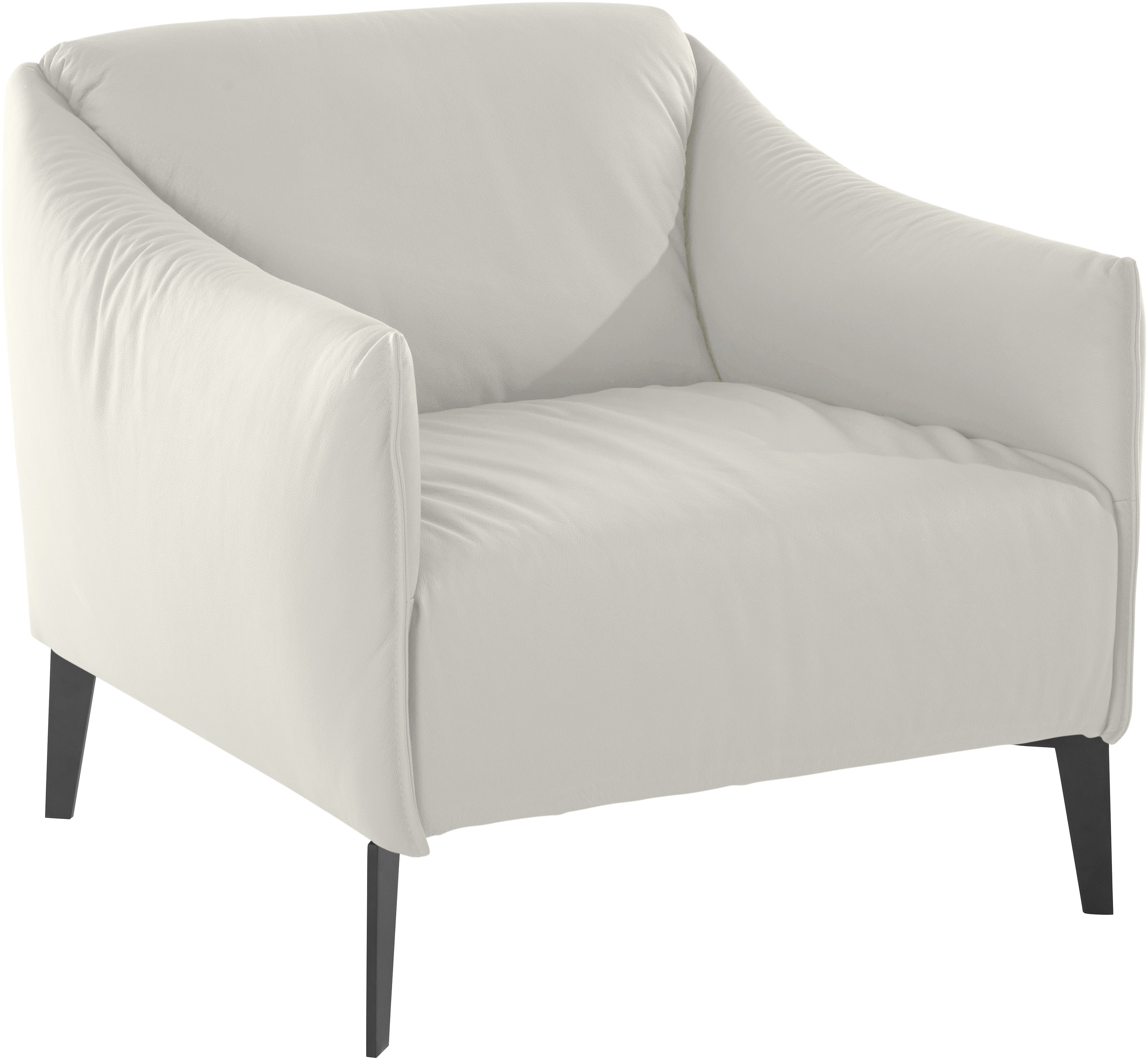 W.SCHILLIG Cocktailsessel "sally Designsessel, zeitlos und bequem, tolle Verarbeitungsdetails" mit Metall-Winkelfüßen in Schwarz pulverbeschichtet