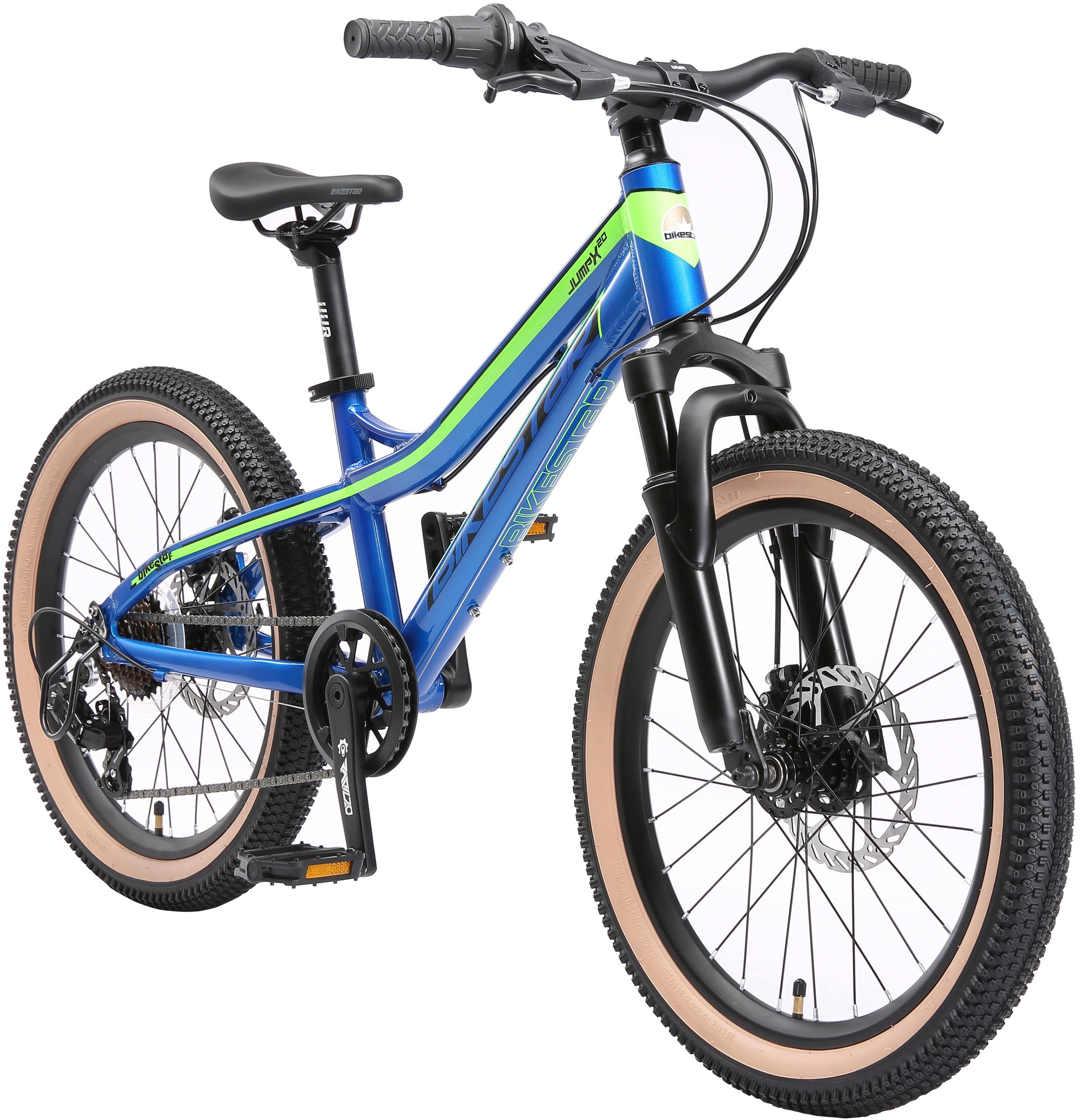 Bikestar Jugendfahrrad, 7 Gang, Shimano, RD-TY300 Schaltwerk, Kettenschaltung