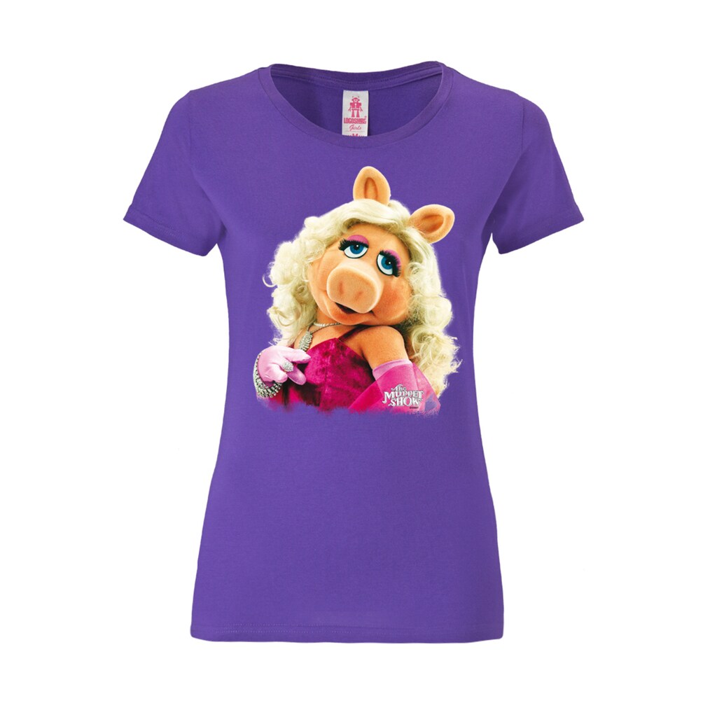 LOGOSHIRT T-Shirt »Miss Piggy - Portrait«