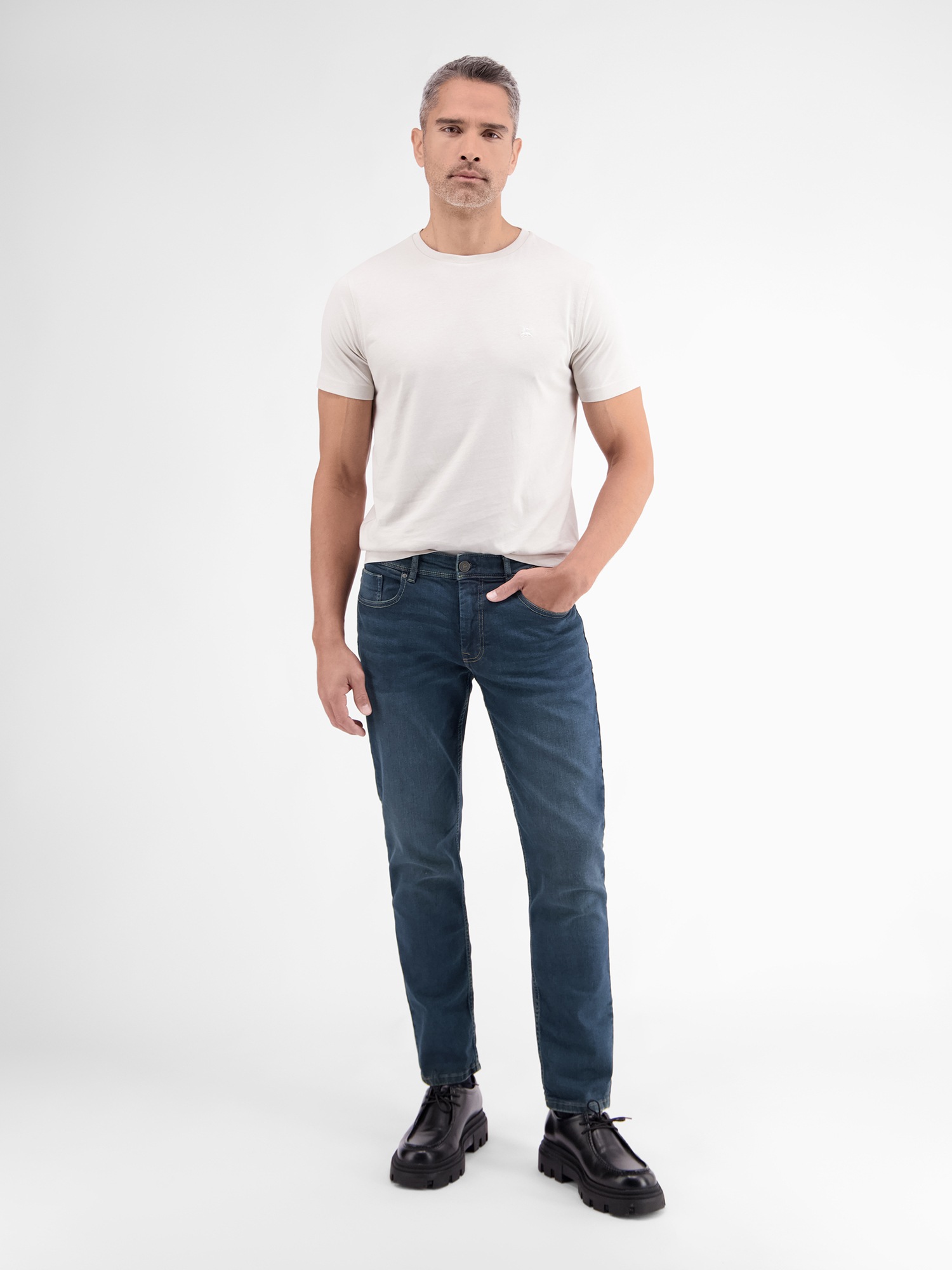 LERROS Relaxhose »Baxter Relaxed Fit Jeans – Bequemer Stretch 5‑Pocket Denim«  Bequeme Stretch-Jeans - pflegeleicht, ideal für Alltag & Freizeit