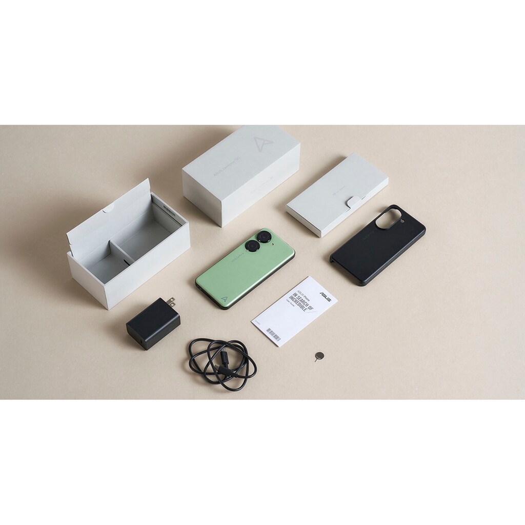 Asus Smartphone »ZENFONE 10«, weiß, 14,98 cm/5,9 Zoll, 256 GB Speicherplatz, 50 MP Kamera