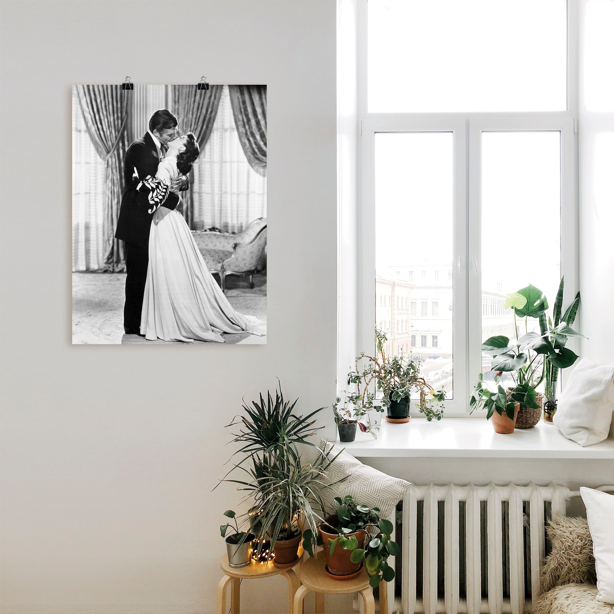 Artland Wandbild "Vom Winde verweht 1939 IV" Film 1 Stk. tlg. als Leinwandb günstig online kaufen