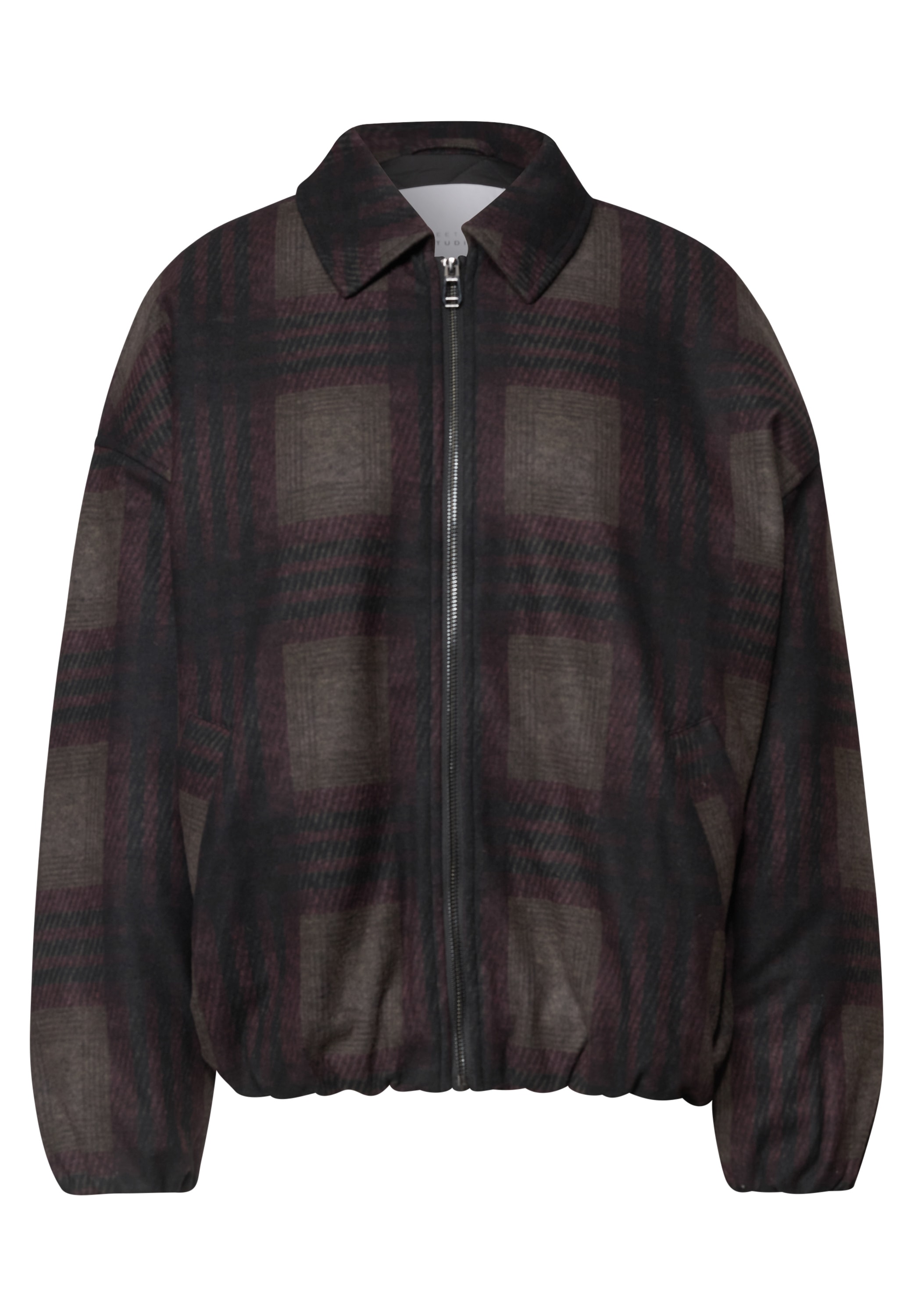 STREET ONE STUDIO Blouson ohne Kapuze mit Karomuster