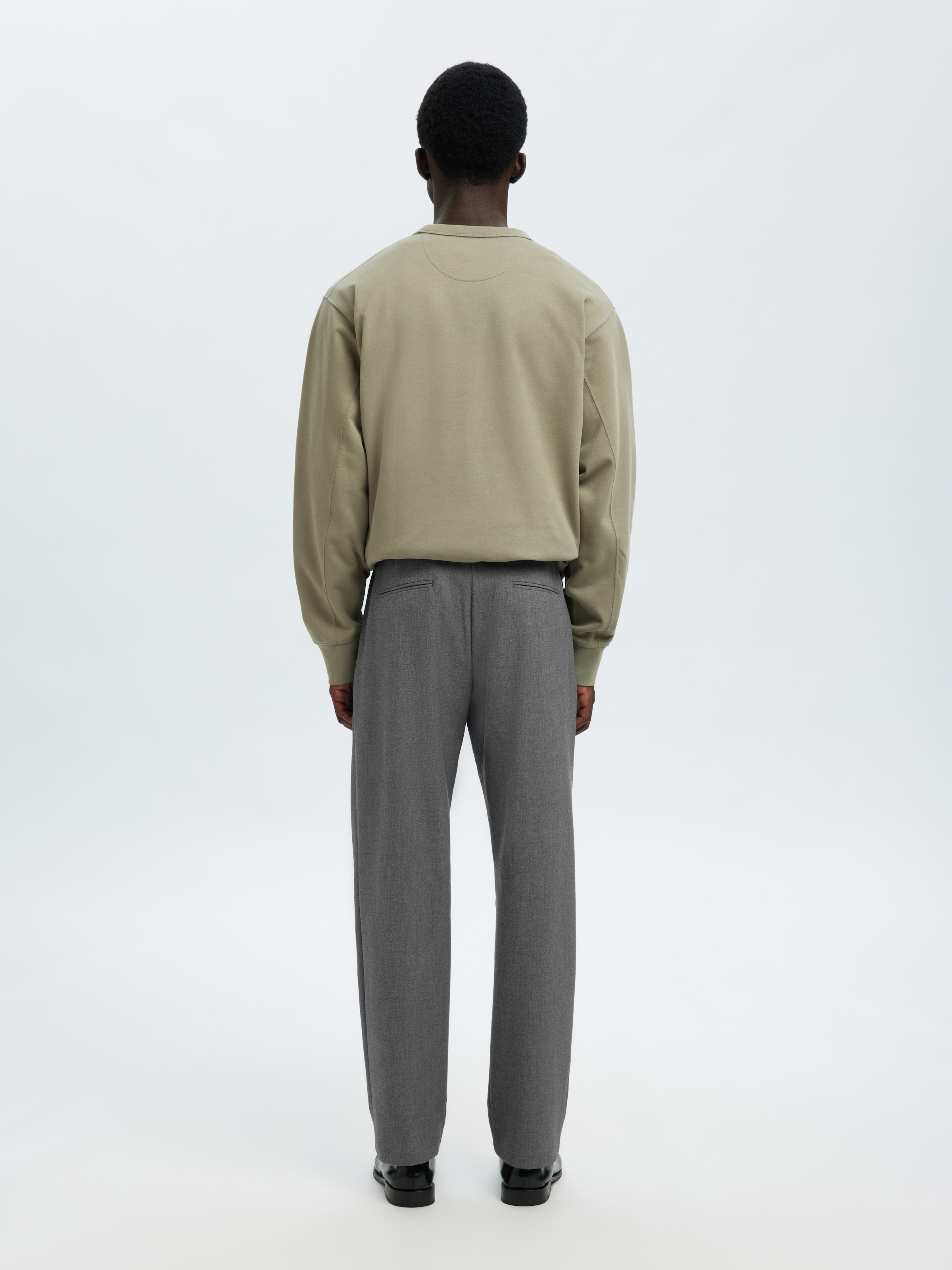 SELECTED Schlupfhose »SLH196-STRAIGHT ROBERT STRING PANT NOOS«  Materialmix, straight fit