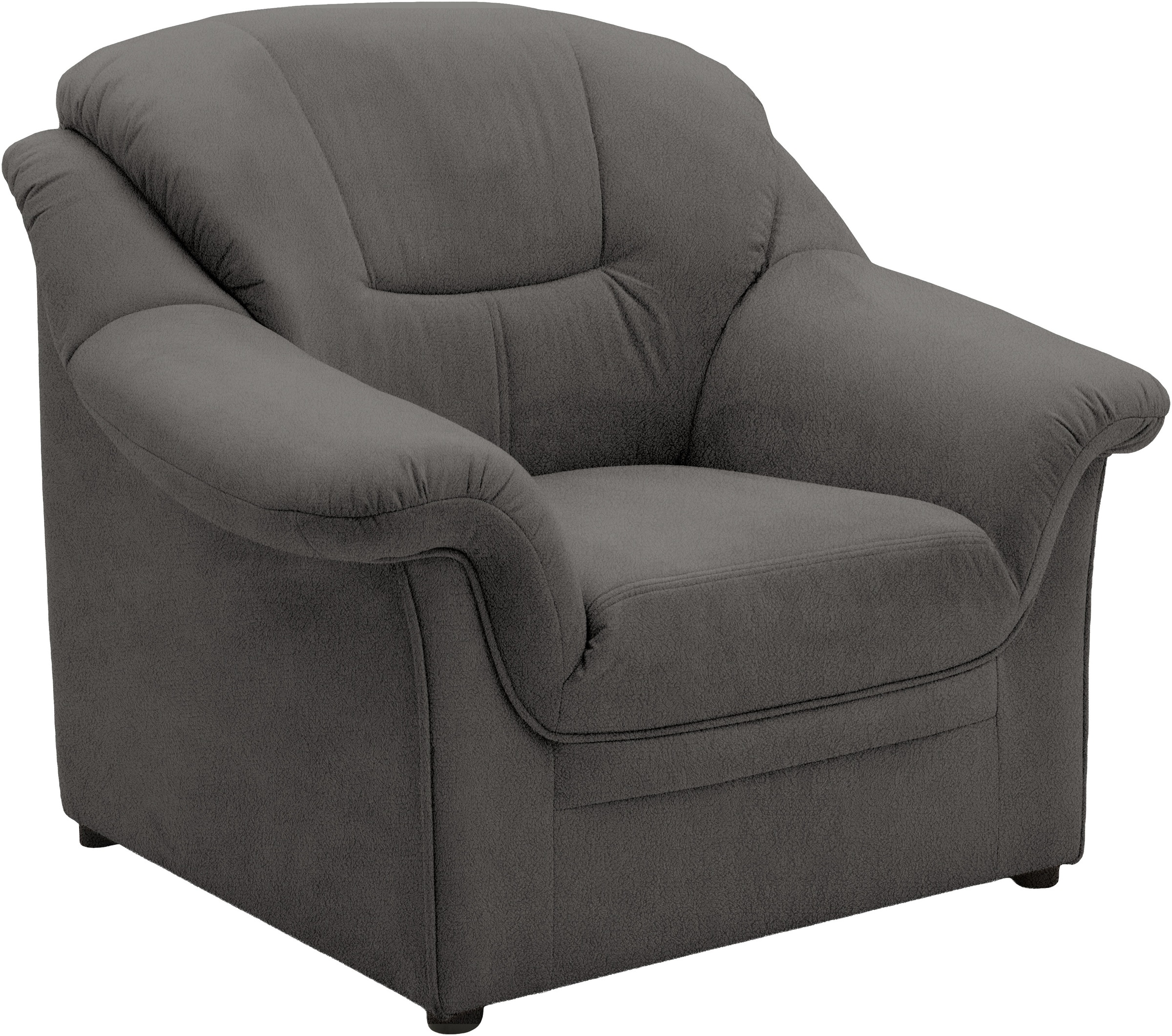 OTTO home Sessel »Nyborg Sitzbreite 48 cm, mittelfester Sitzkomfort« aus pflegeleichtem, weichem Luxus-Microfaser