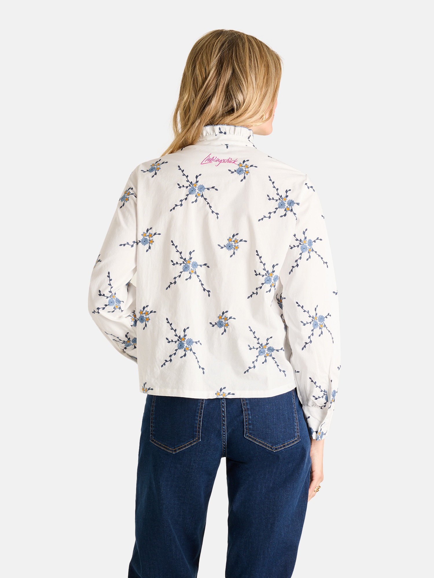 Lieblingsstück Klassische Bluse »AlieenL« aus 100% Baumwolle