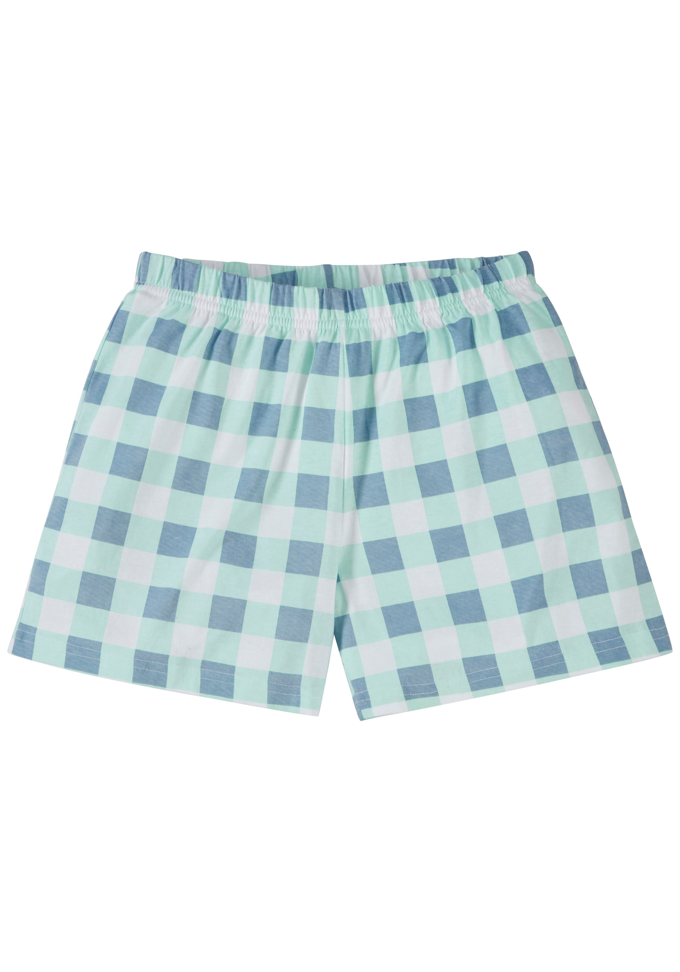 Thumbnail - Buffalo Pyjama 1 Stück, 2 tlg. Mädchen - kurzer Schlafanzug mit karierter Hose