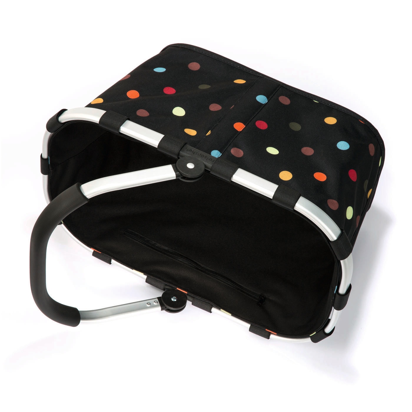 REISENTHEL® Einkaufskorb »carrybag« Standfüße, ummantelter Griff zum Umklappen, Innentasche Reißverschluss