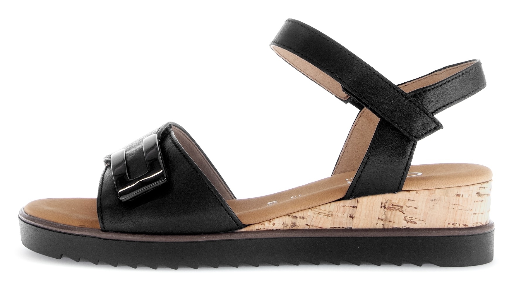Gabor Keilsandalette »GENUA«, Riemchensandale, Komfortschuh, Sommerschuh, Schmuckelement, Weite G