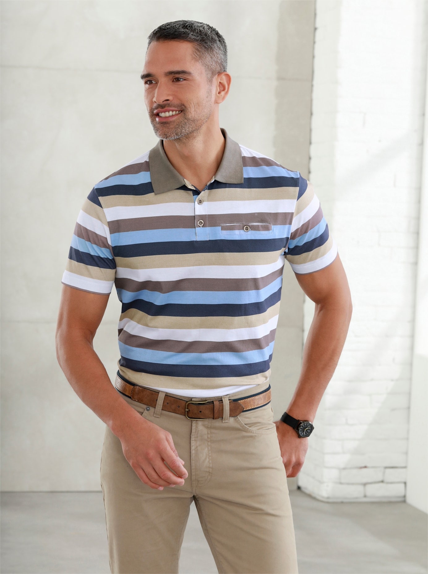 Classic Poloshirt "Poloshirt" 1 Stk. tlg. günstig online kaufen