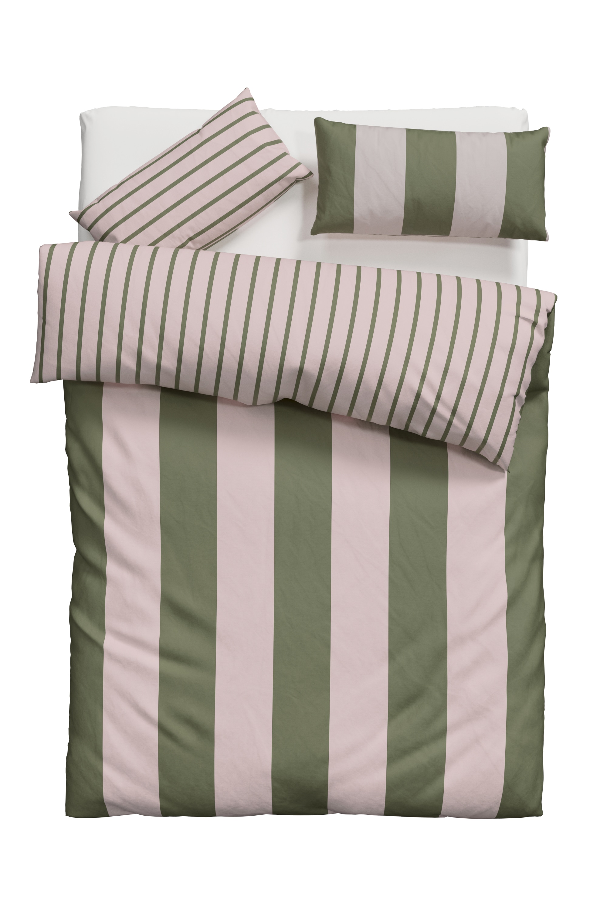 OTTO home Bettwäsche "Sari Trend" 2 Stk. tlg. moderne Bettwäsche mit Streif günstig online kaufen