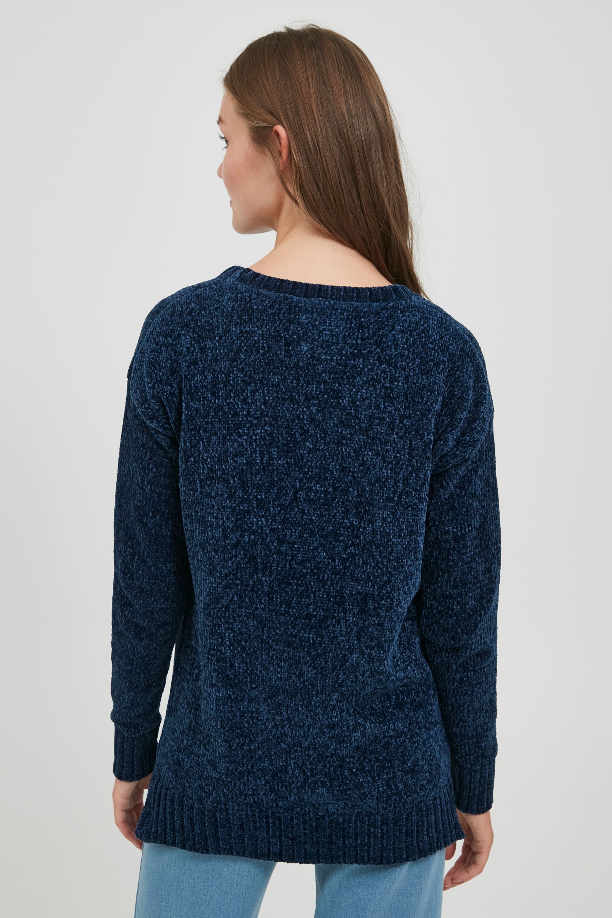 OXMO Strickfleece-Pullover »Strickpullover OXElvina«