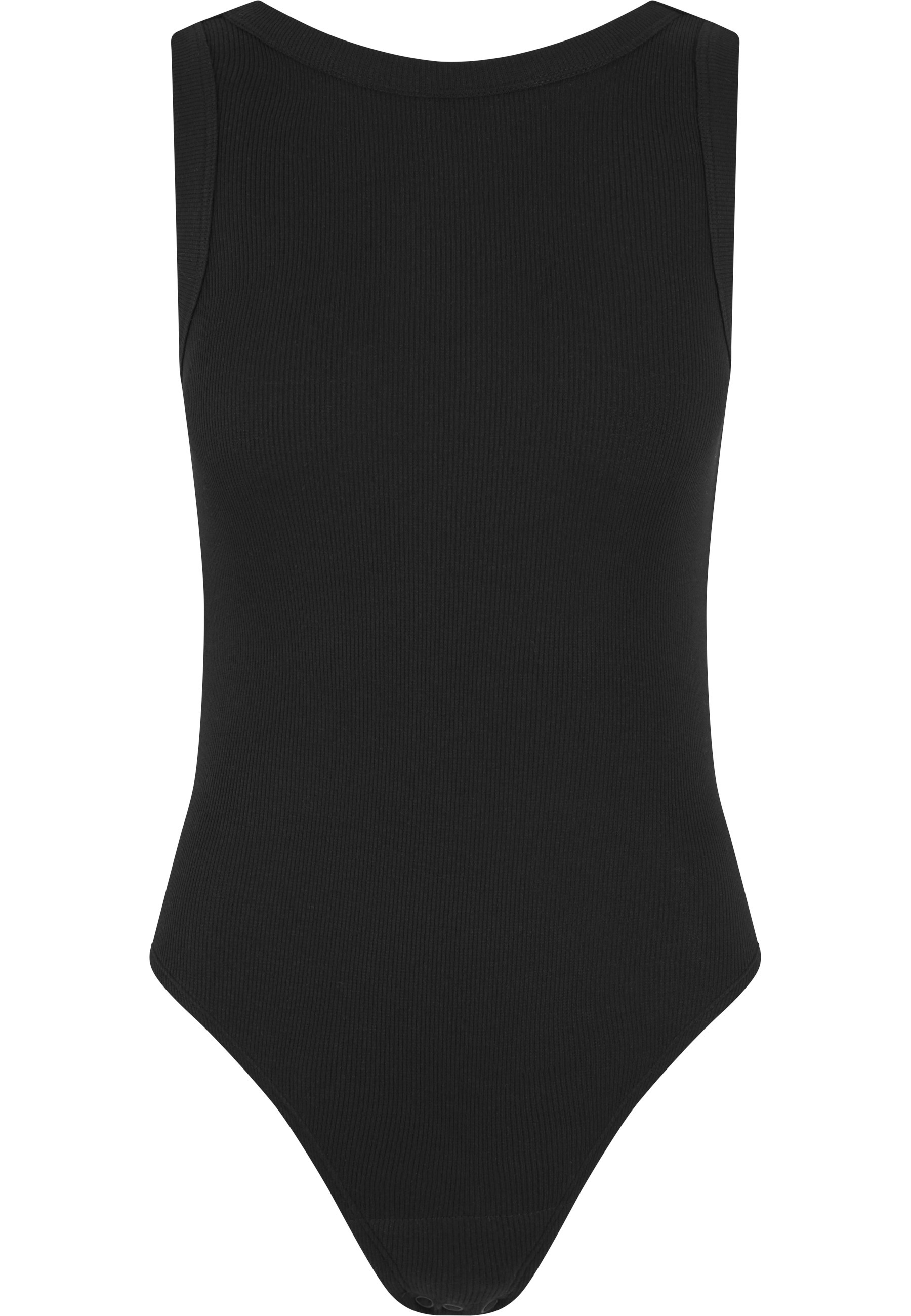 URBAN CLASSICS Damen Body "Urban Classics Damen Ladies Rib Tank Body"schwarz, Gr. XL, 95% Baumwolle, 5% Elasthan, Bodys