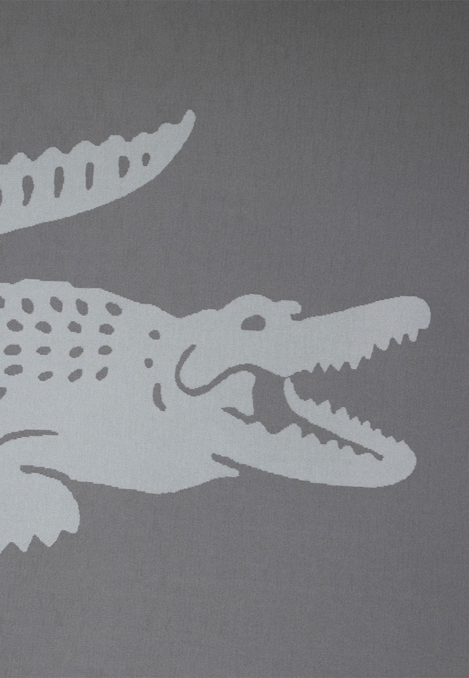 Lacoste Plaid "LREFLET" mit Label-Applikationen