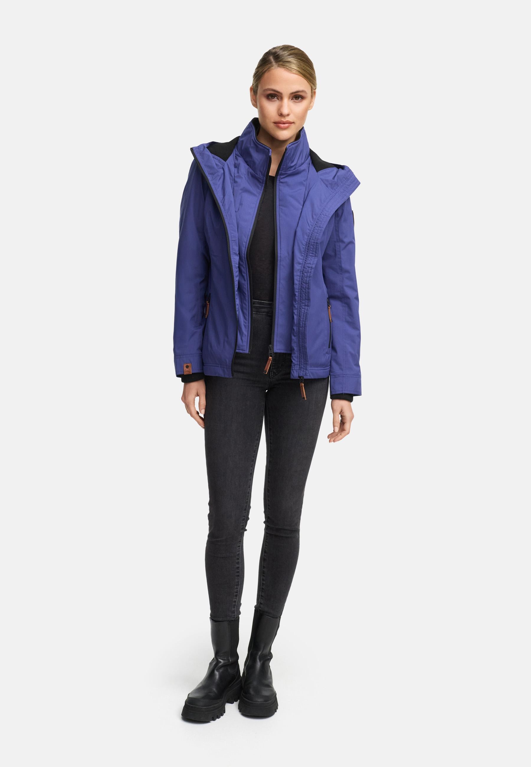 Marikoo Outdoorjacke »Erdbeere«, mit Kapuze, sportliche Funktionsjacke mit Kapuze