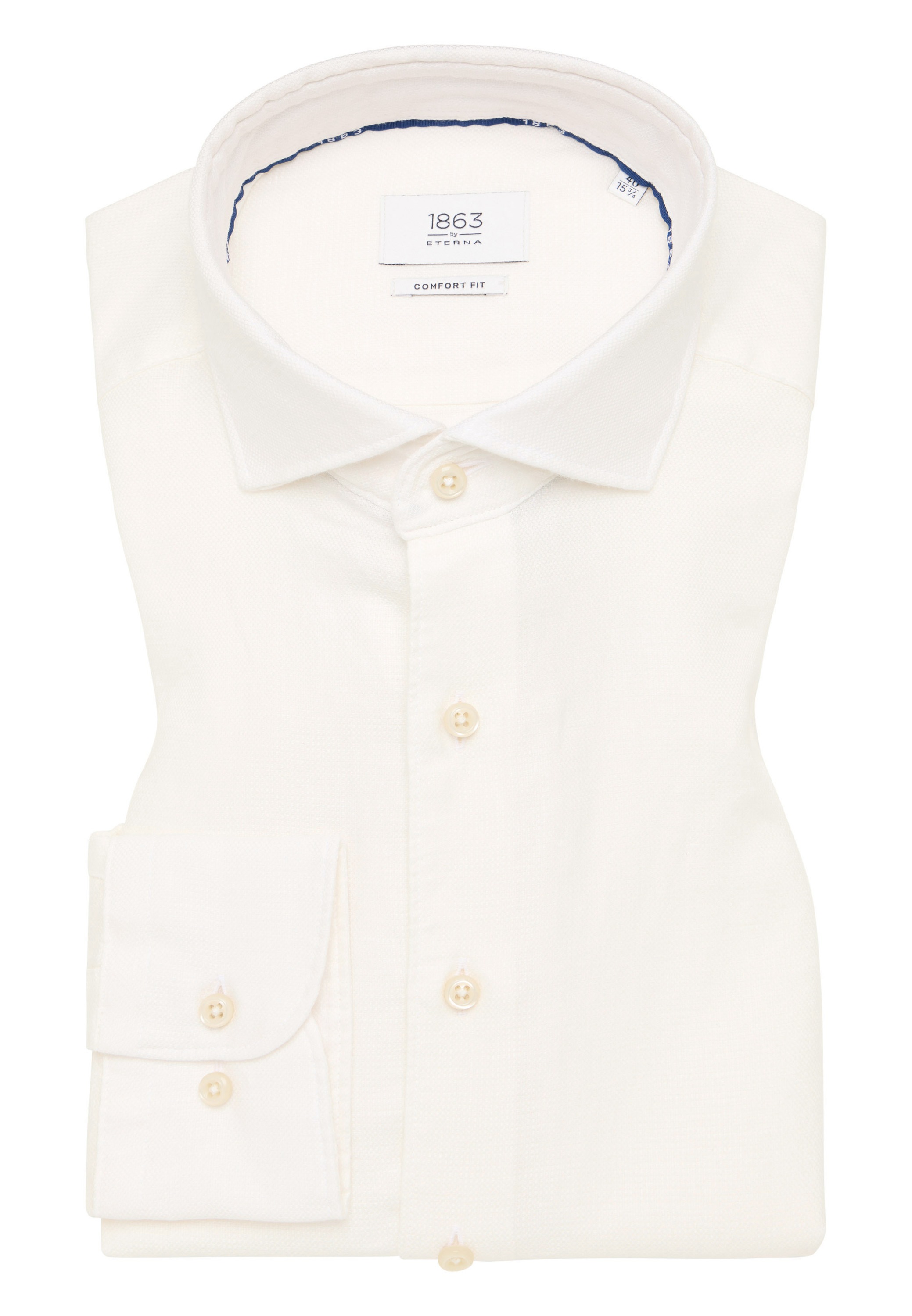 Eterna Langarmhemd »COMFORT FIT« EASY IRON (bügelleicht)