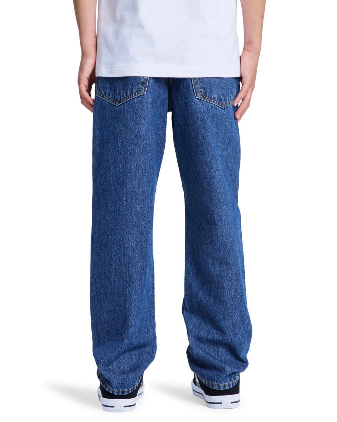 Dc Shoes Jean Edbdp03062 Baggy Fit Stone Indigo 8 Années Garçons