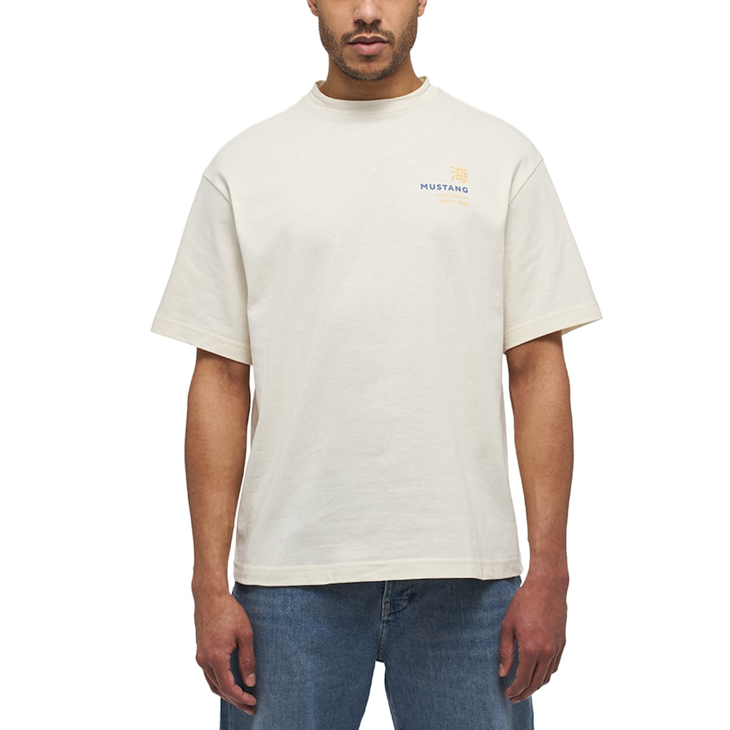 MUSTANG T-Shirt »Style Aidan C Backprint«