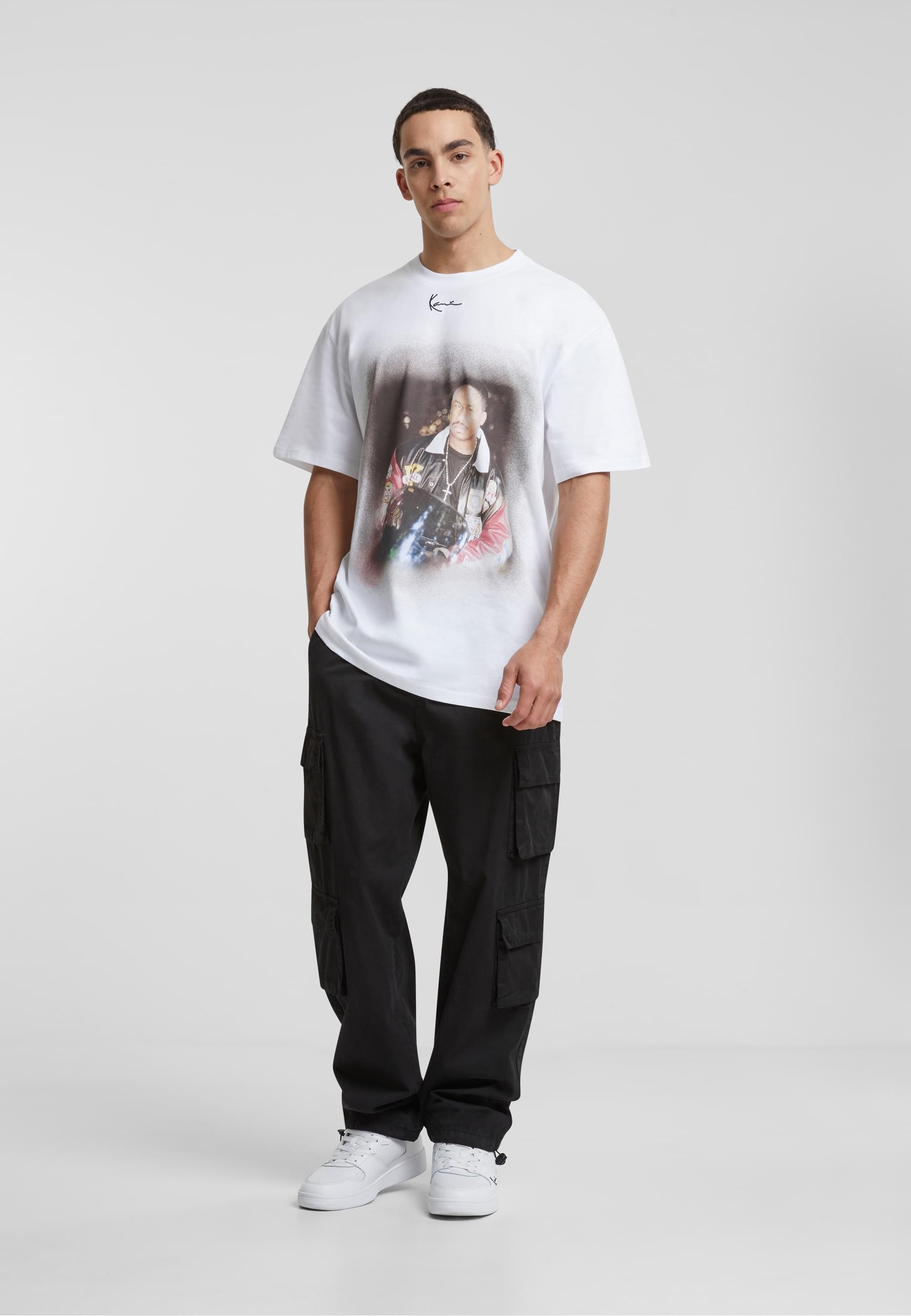 Karl Kani T-Shirt »Karl Kani Herren KU242-007-1 Tiny Signature Print Tee«, (1 tlg.)