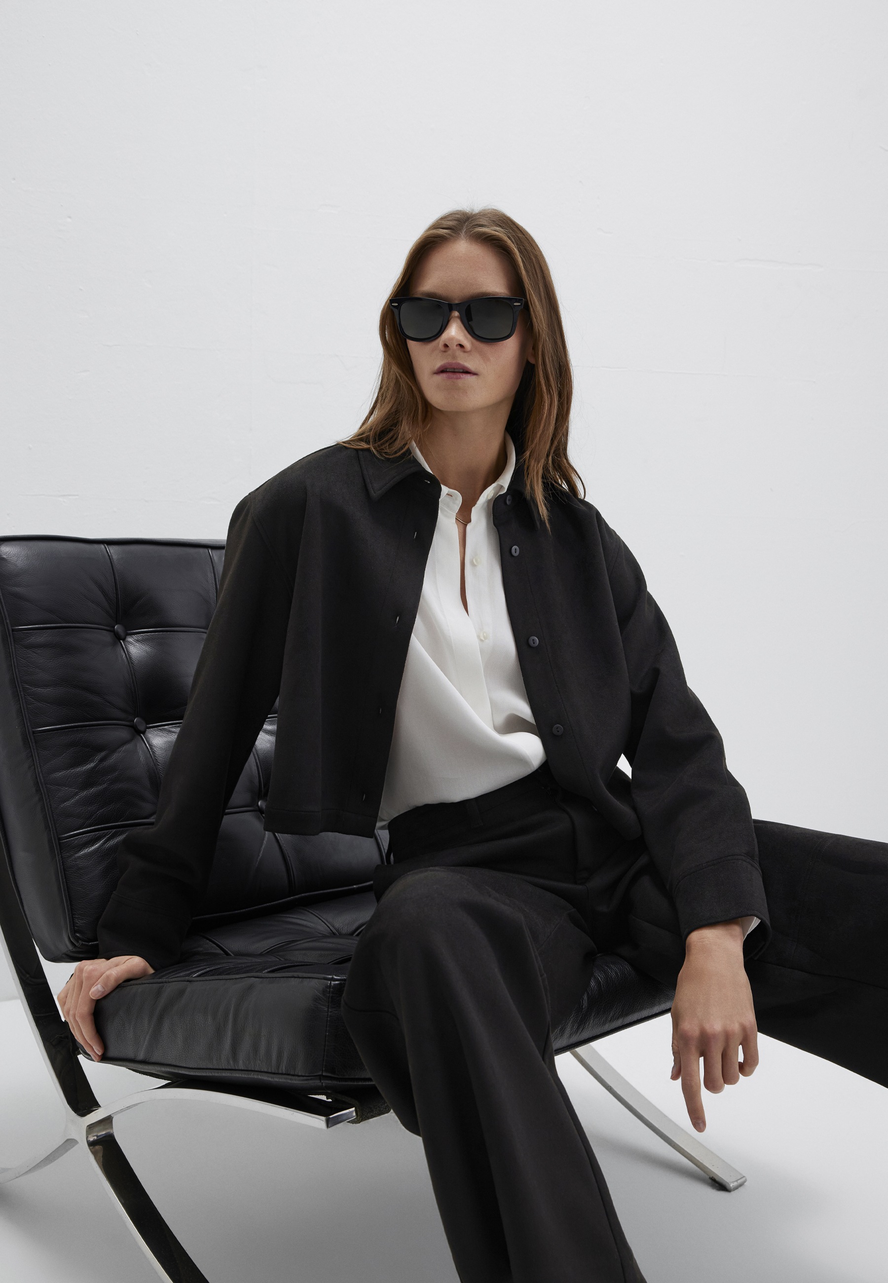 Mavi Langarmbluse »LONG SLEEVE WOVEN SHIRT«, Jackenshirt
