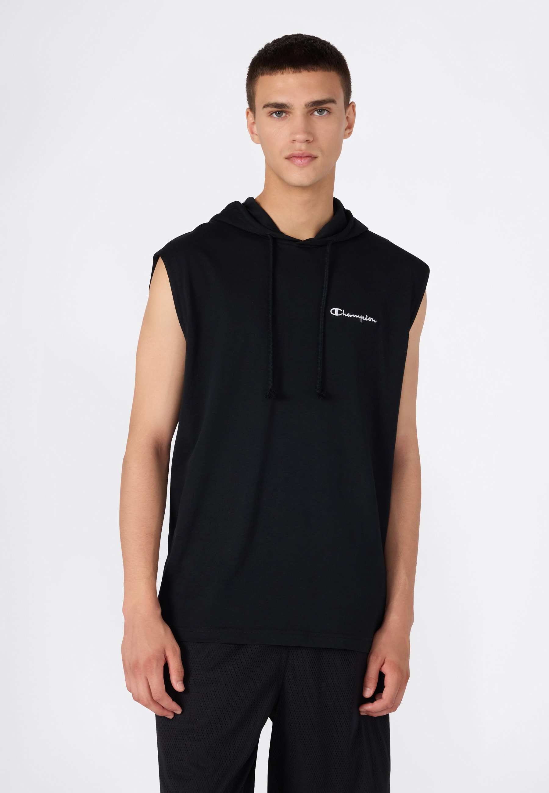 Champion Kapuzenshirt "ICONS CONTRAST Jersey Hooded Tee" aus Baumwolle, in den Größen S bis XXL