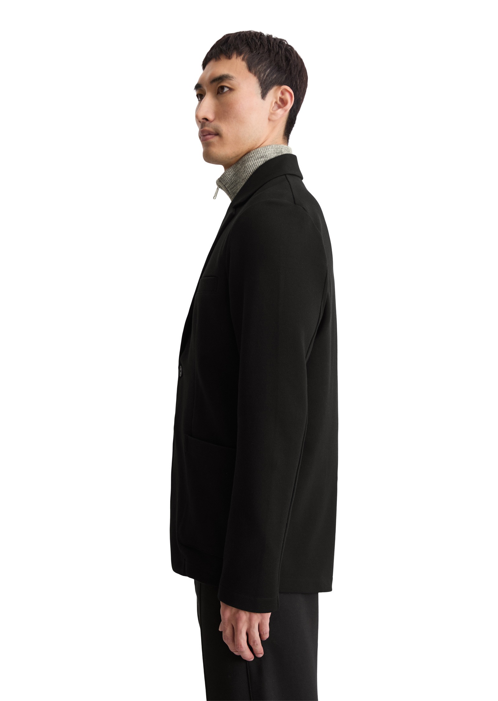 Marc OPolo Sweatjacke "aus elastischem Bio-Baumwoll-Mix" günstig online kaufen