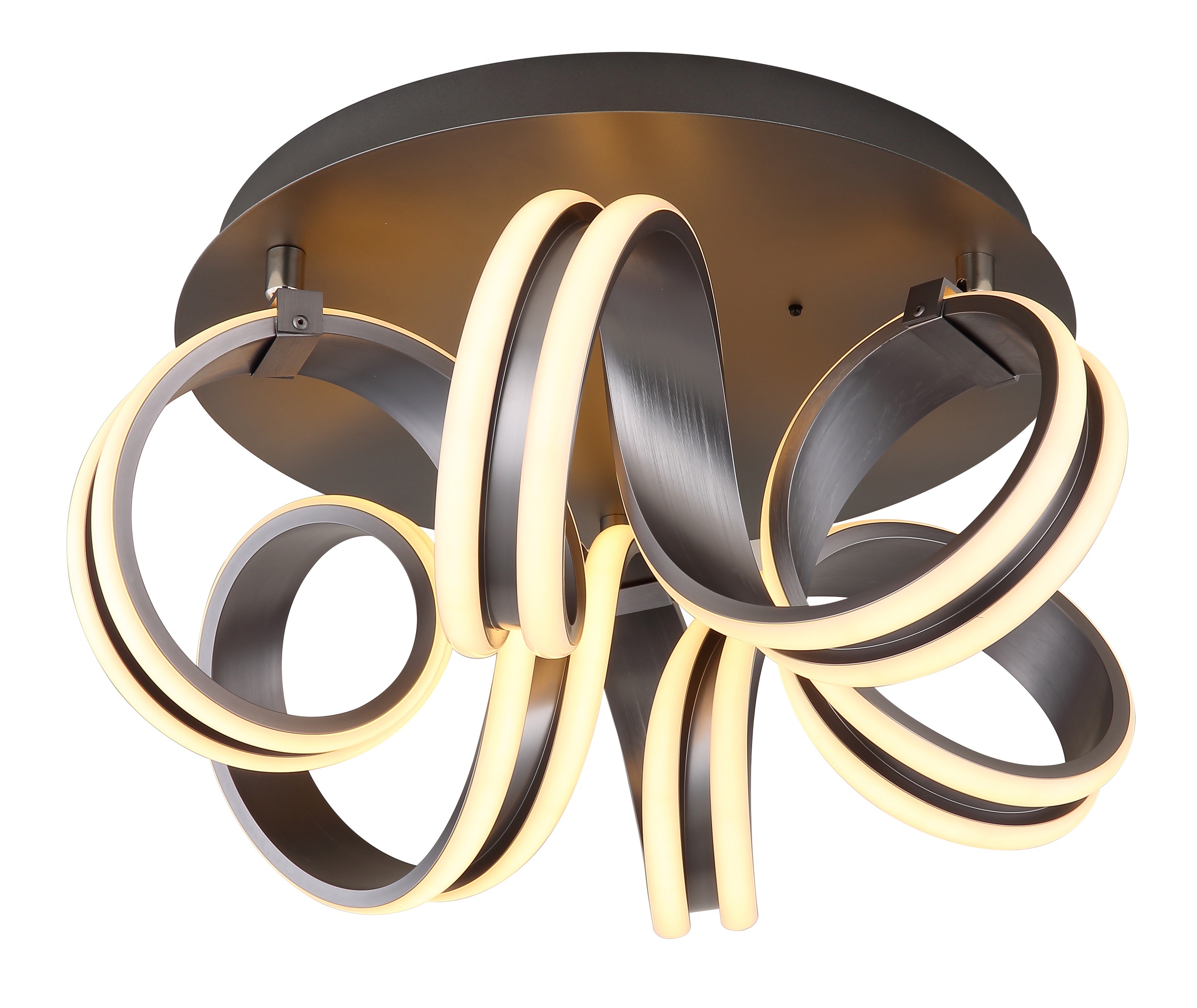 GLOBO LIGHTING Deckenleuchte »KUNI« LED-Modul 1 Stk. warmweiß - kaltweiß Deckenlampe Wohnzimmer-Leuchte Schlafzimmer-Leuchte Flur Küche