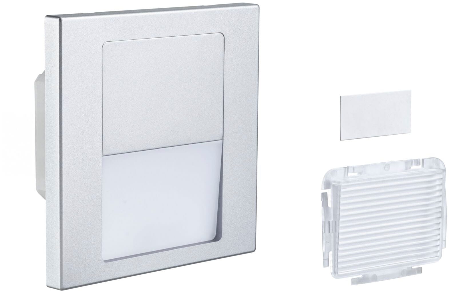 Paulmann LED Einbauleuchte »LED Wandeinbauleuchte Tsaro eckig 80x36mm«, 1 flammig