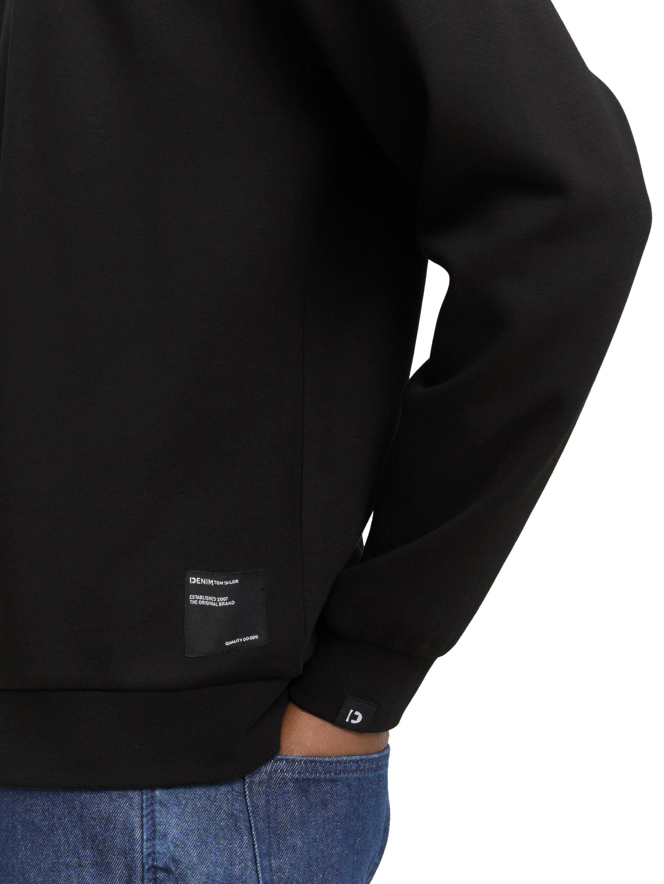 Thumbnail - TOM TAILOR Denim Sweatshirt, mit Logo Stickerei