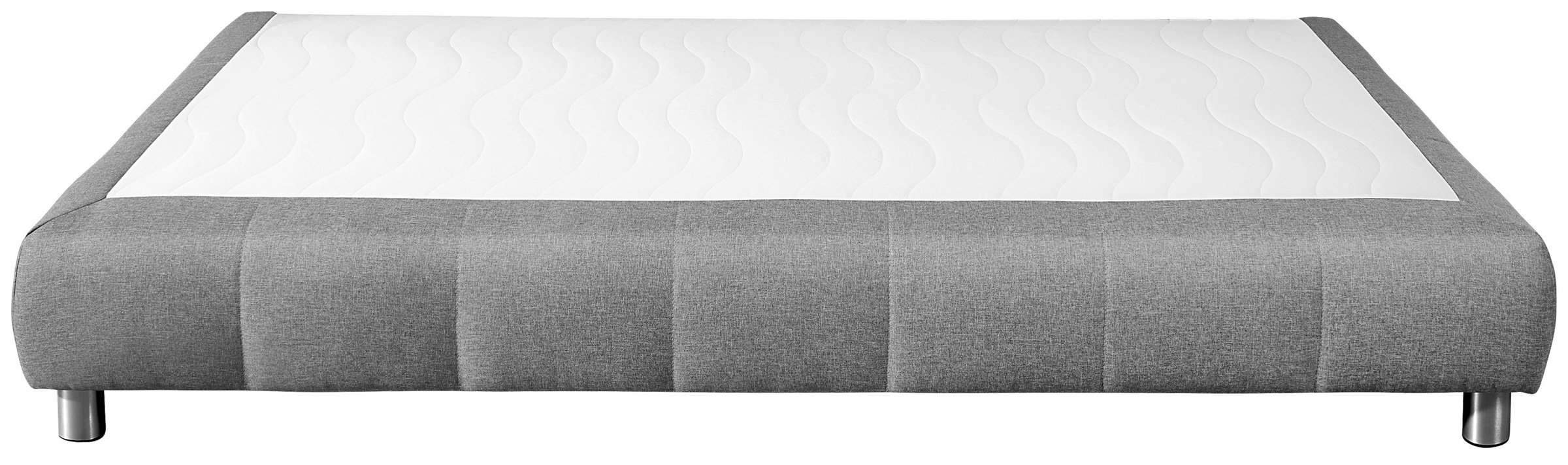 andas Boxspringbett »Salo«, Ohne Kopfteil, inkl. Topper, auch in Überlänge 220 cm