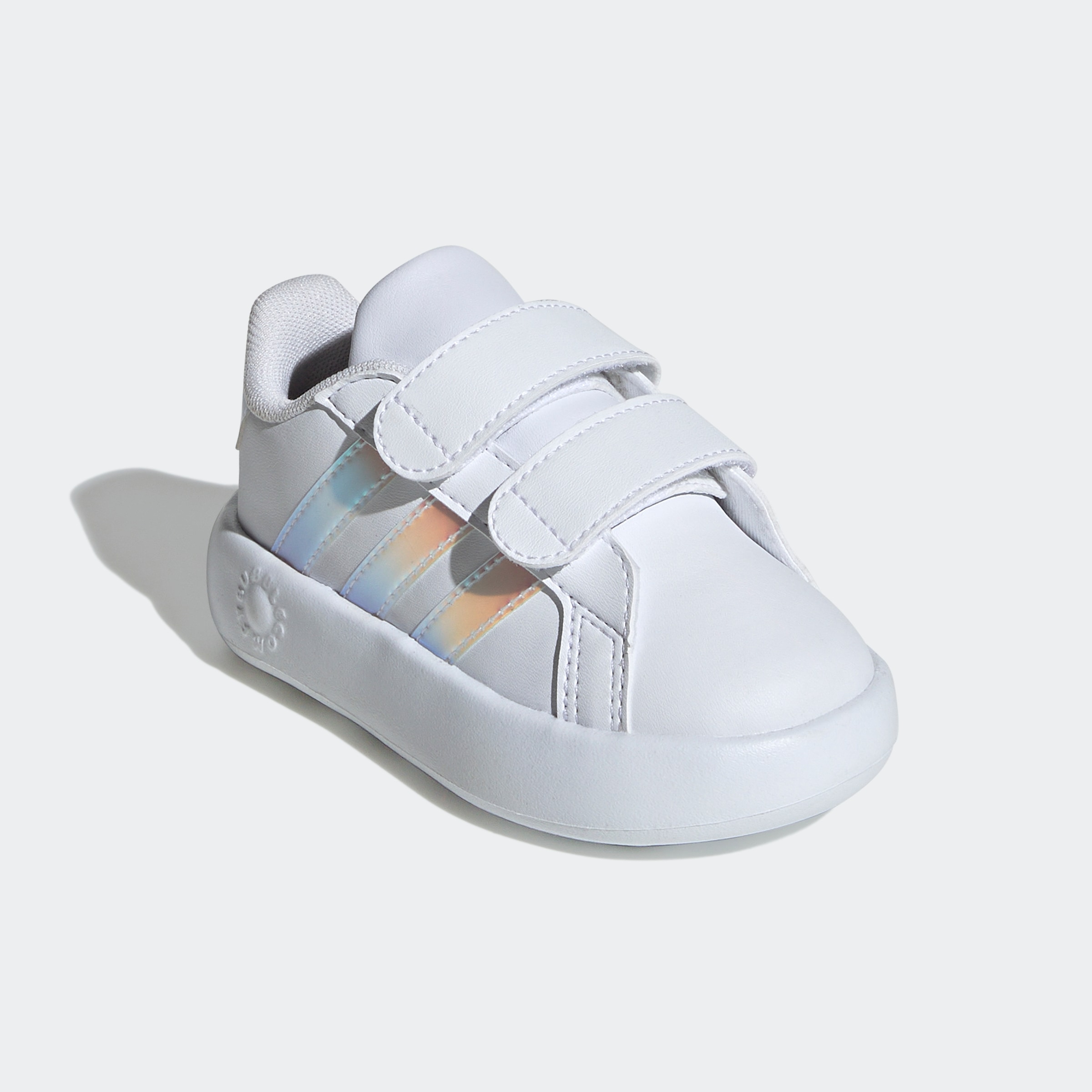 adidas Sportswear Klettschuh "GRAND COURT 2.0 KIDS", Design auf den Spuren des adidas Superstar, für Kinder