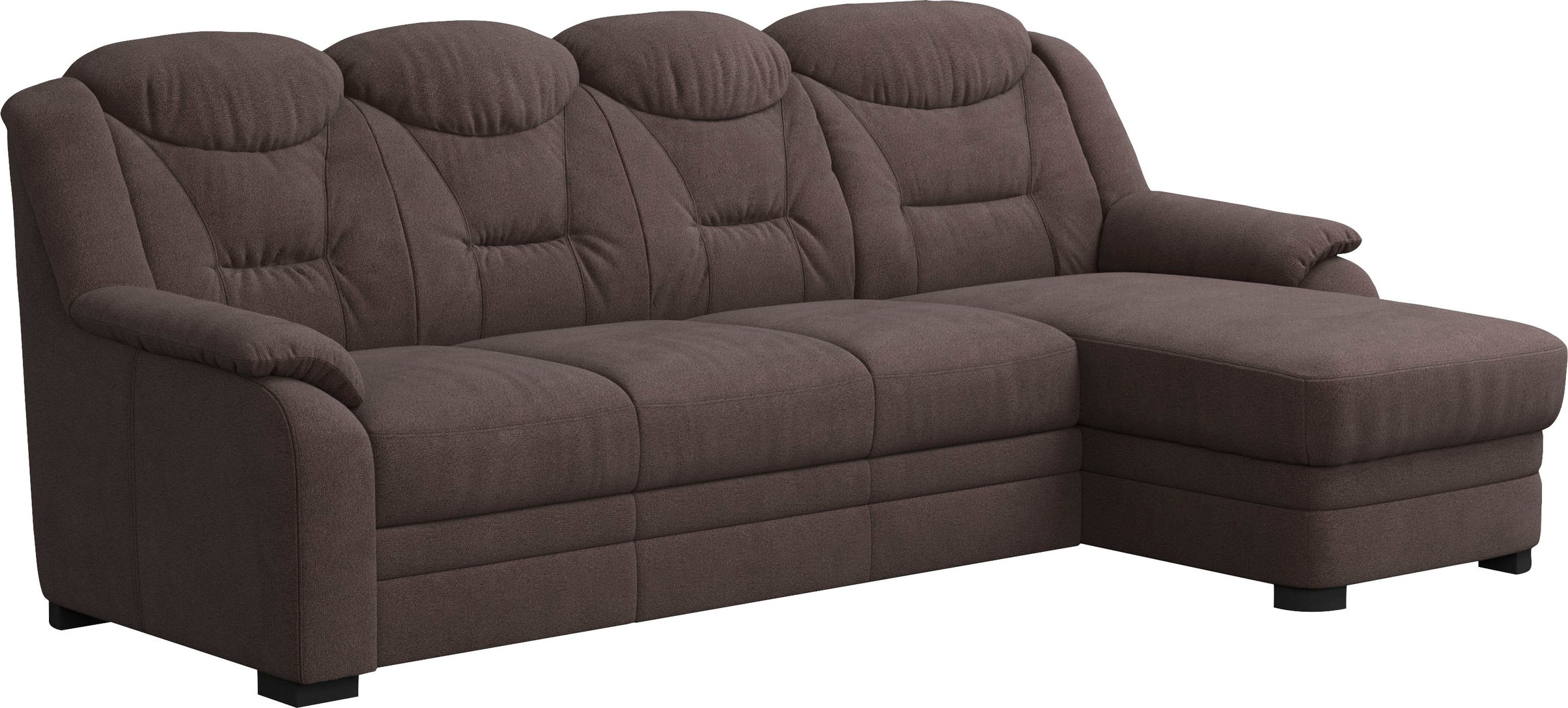 COTTA Ecksofa »Marcus L-Form«, Bequemes Ecksofa in klassischem Design mit hoher Rückenlehne