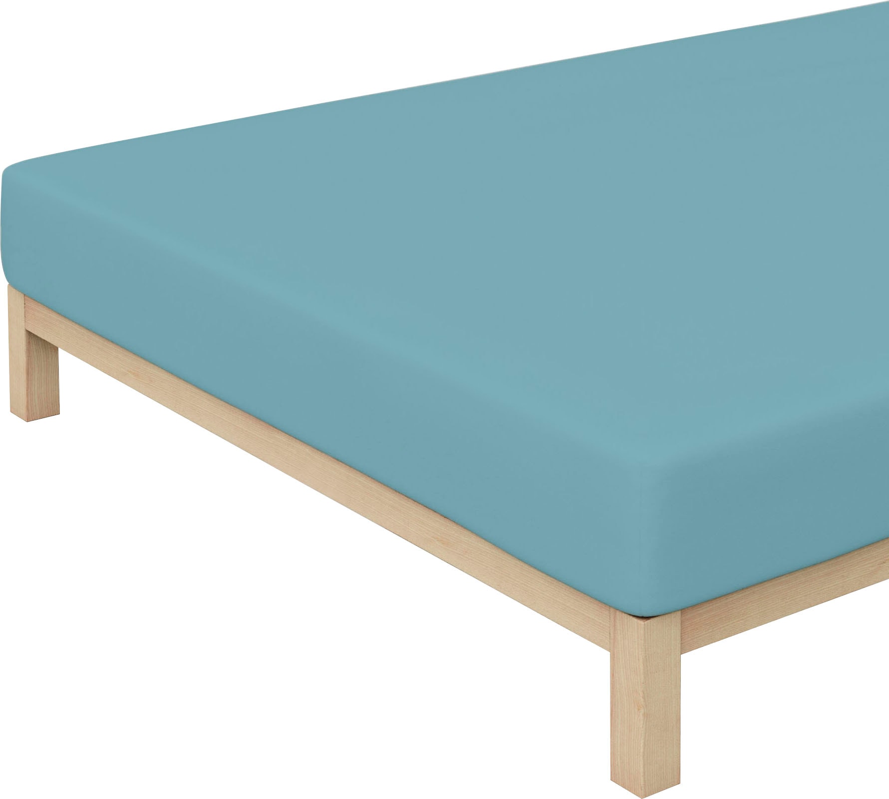 Schlafgut Spannbettlaken »Premium« Zero Waste Verpackung, PREMIUM Qualität