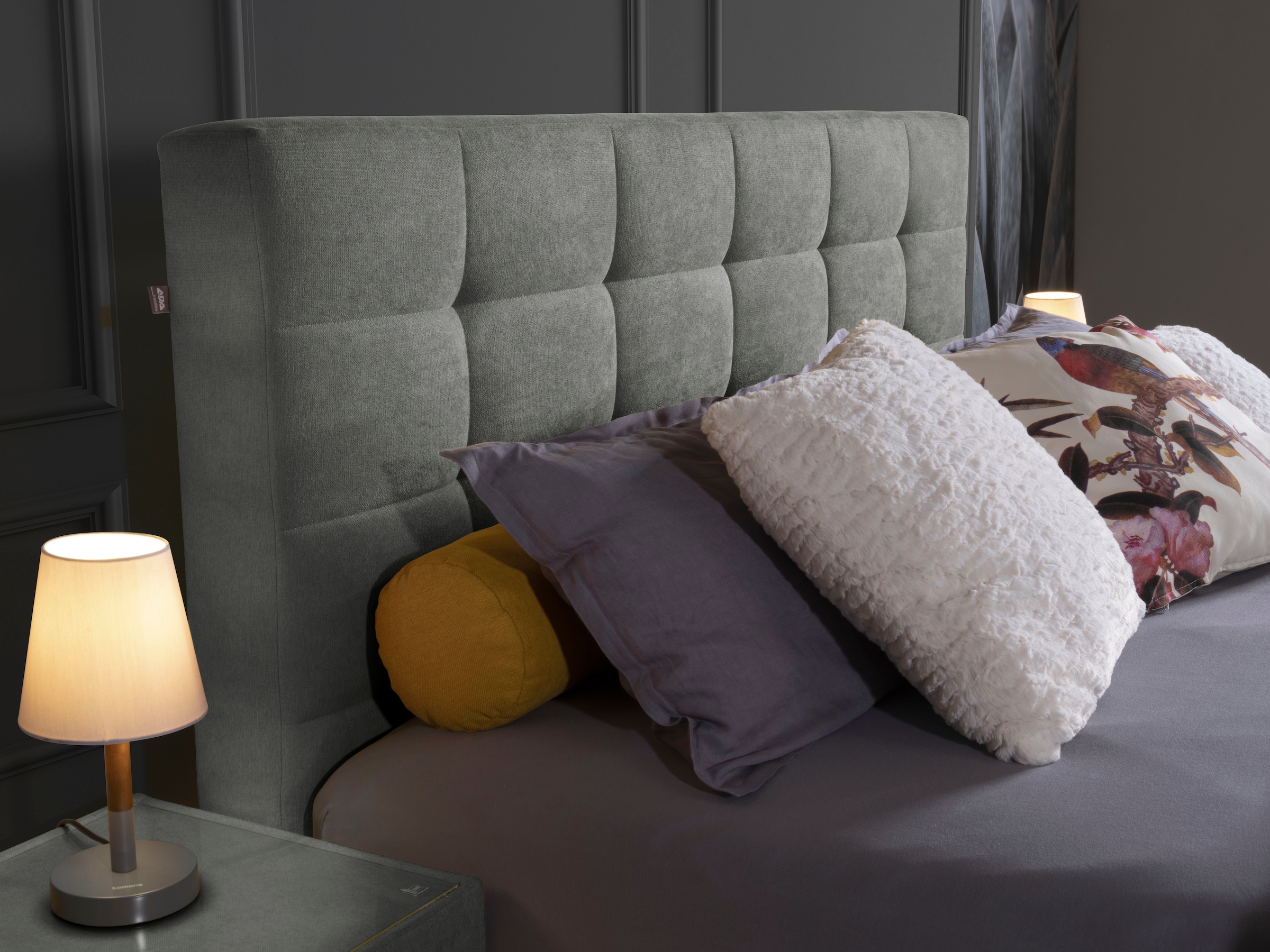 alina Boxspringbett »Neomi«, inklusive Matratze und Topper