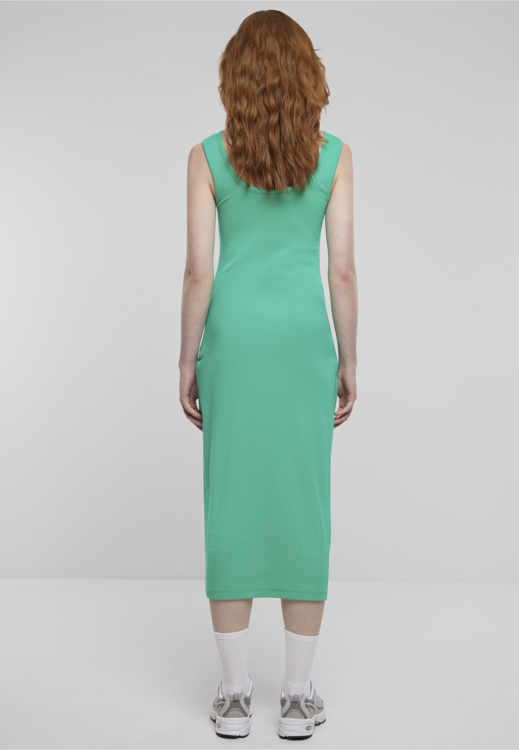 URBAN CLASSICS Shirtkleid »Urban Classics Damen Ladies Rib Top Dress« 1 Stk. tlg.