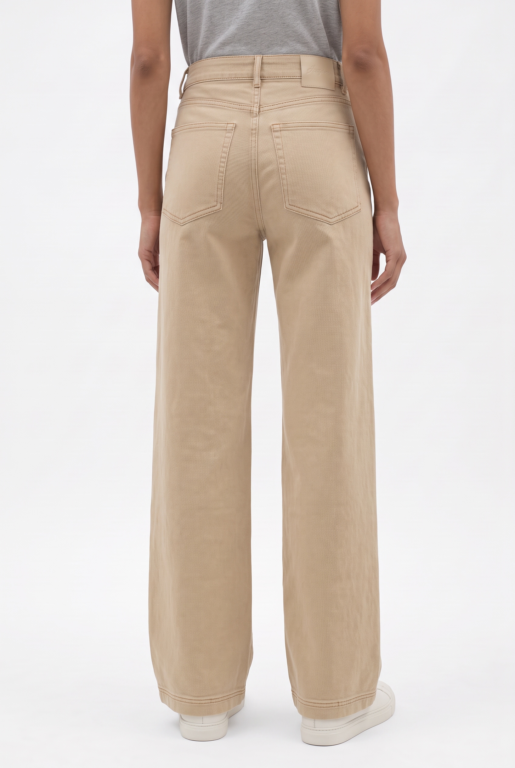 BOSS ORANGE Webhose »TMarlina Premium Damenmode«  mit weitem Bein, 4-Pocket-Design