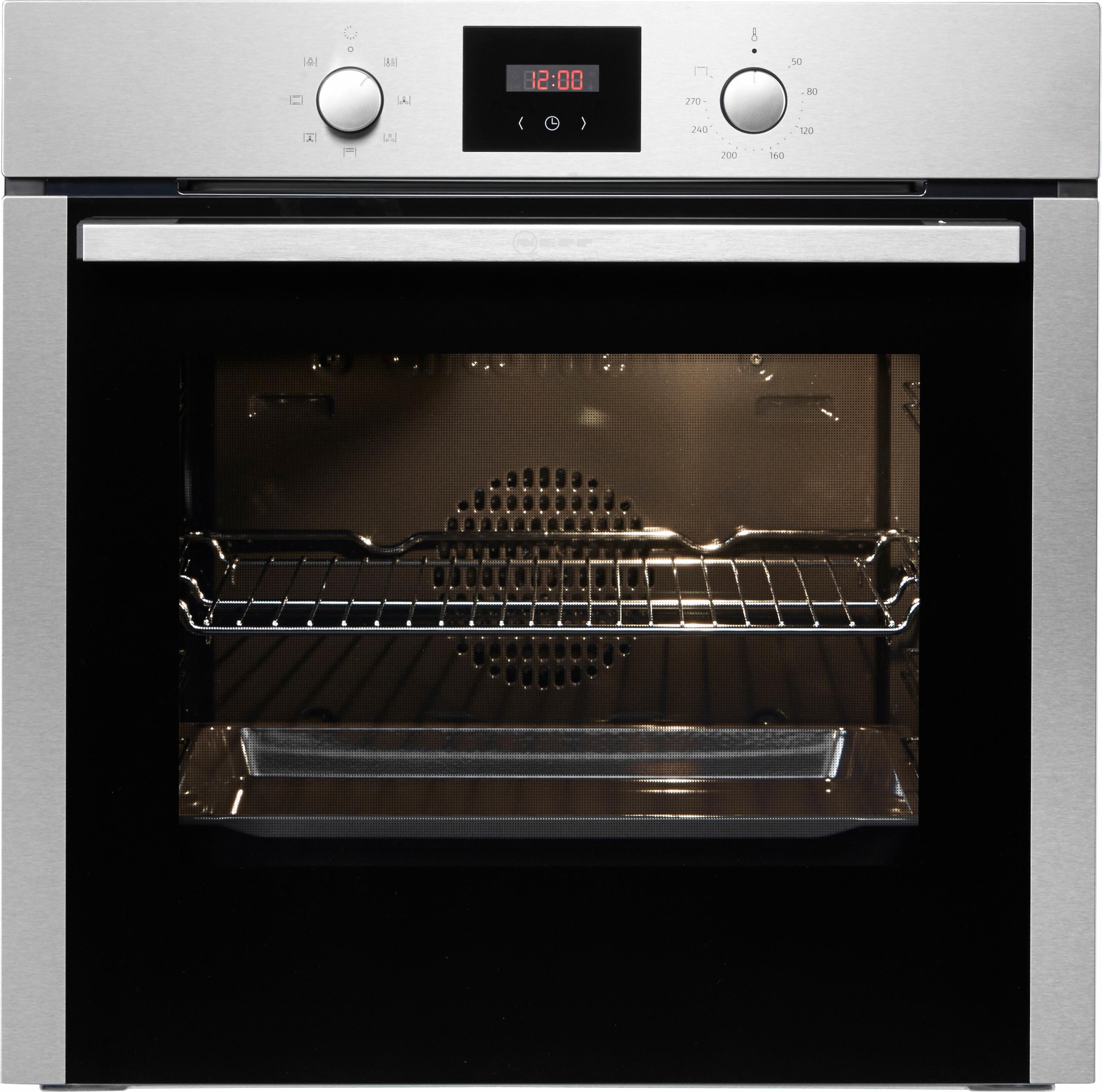NEFF Einbaubackofen N 30 »B1ECC0AN0«, mit Teleskopauszug nachrüstbar, CircoTherm®-Heißluft