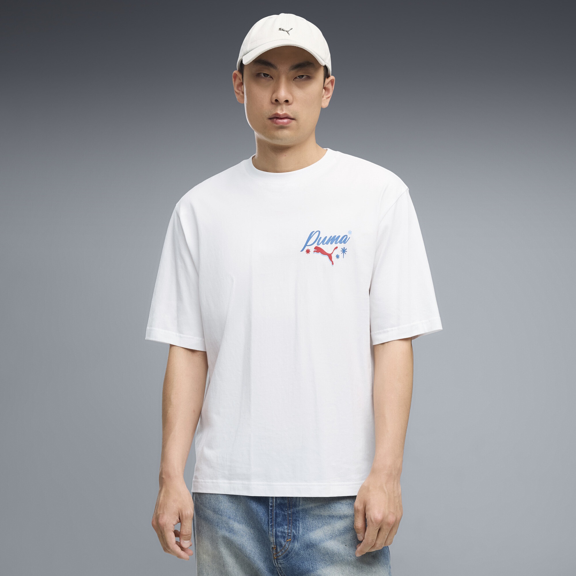 PUMA T-Shirt »Graphics Champions Boxy T-Shirt Herren«
