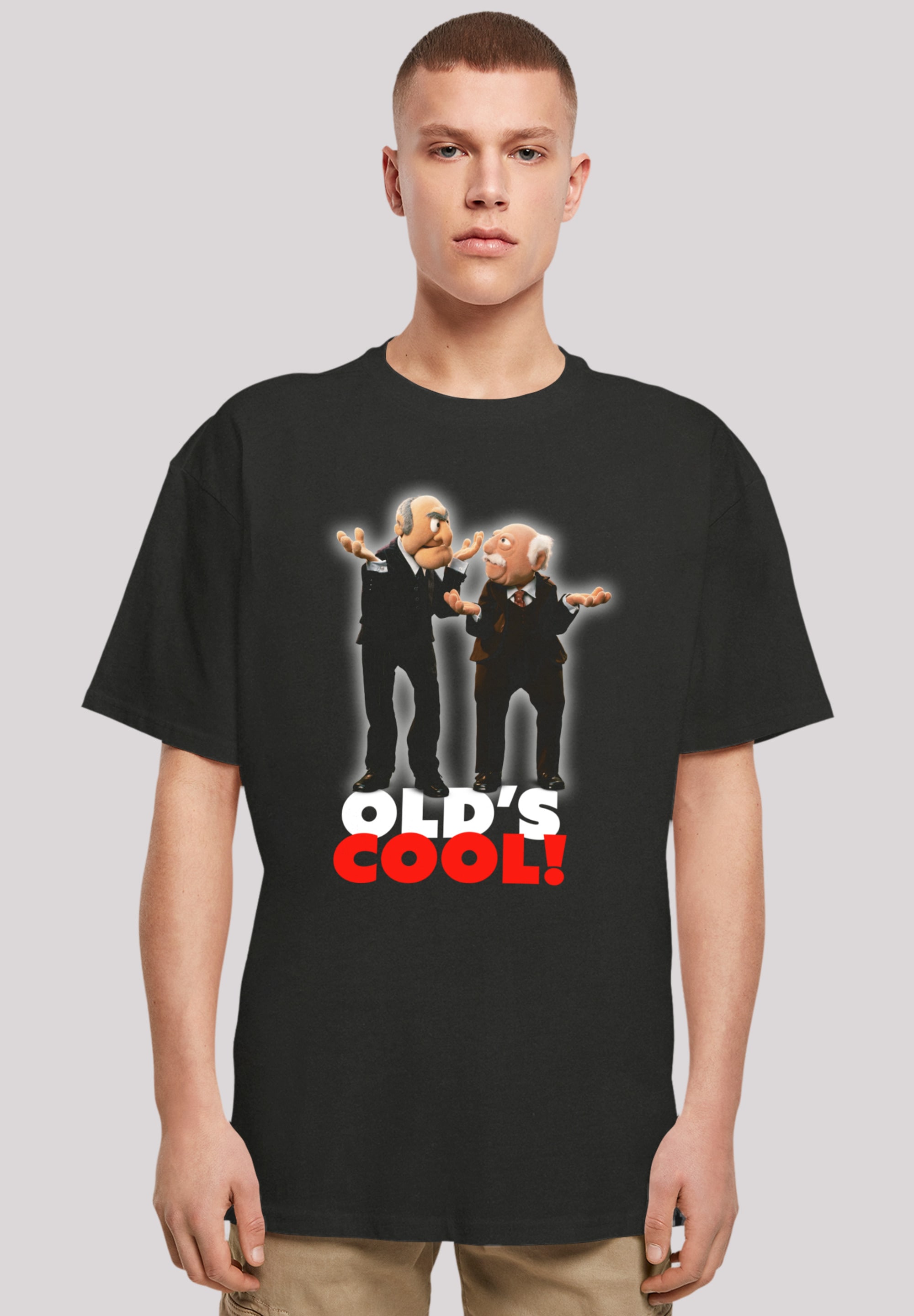 F4NT4STIC T-Shirt »Disney Muppets Waldorf & Statler Old's Cool«, Premium Qualität